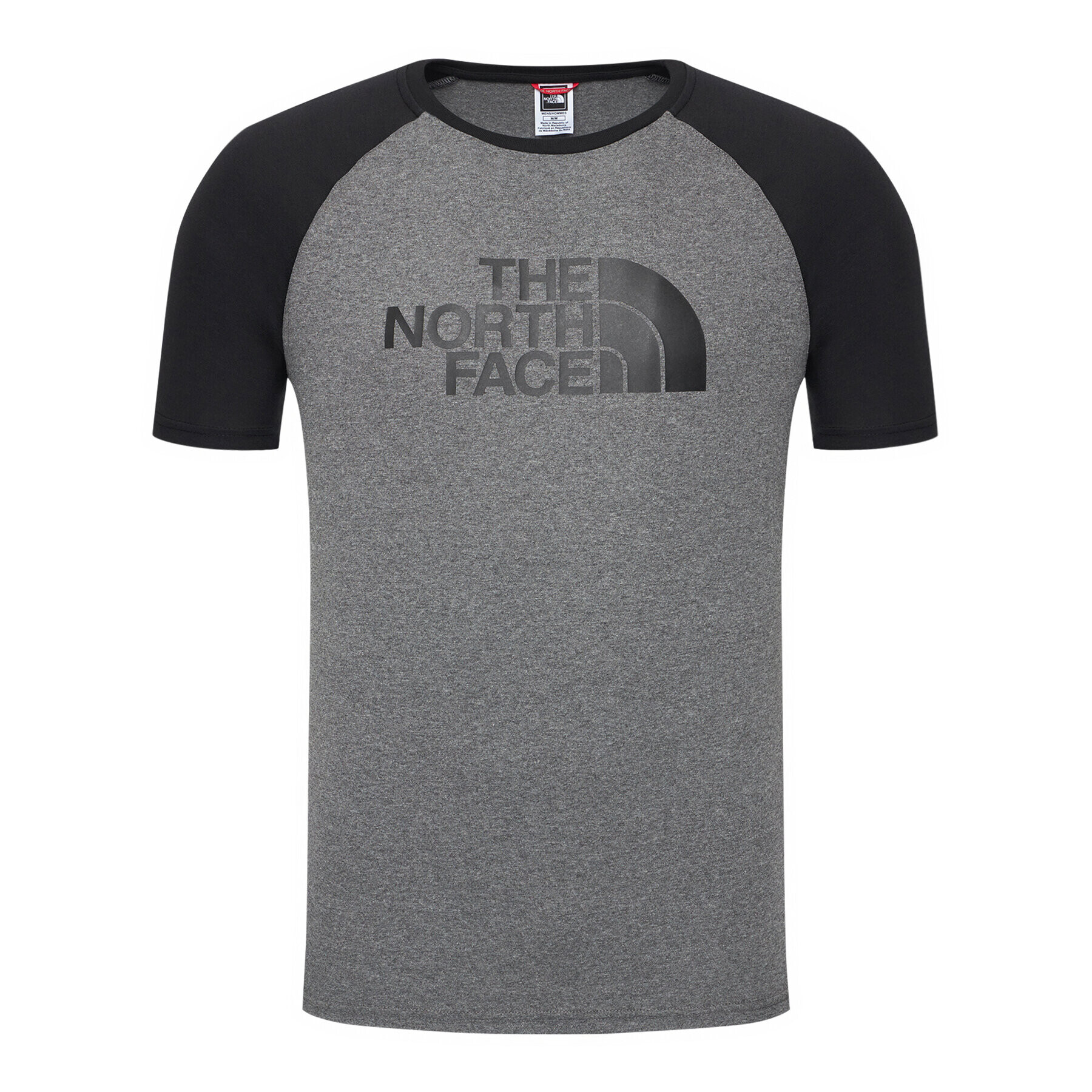 The North Face Tricou Raglan Easy Tee NF0A37FV Gri Regular Fit - Pled.ro