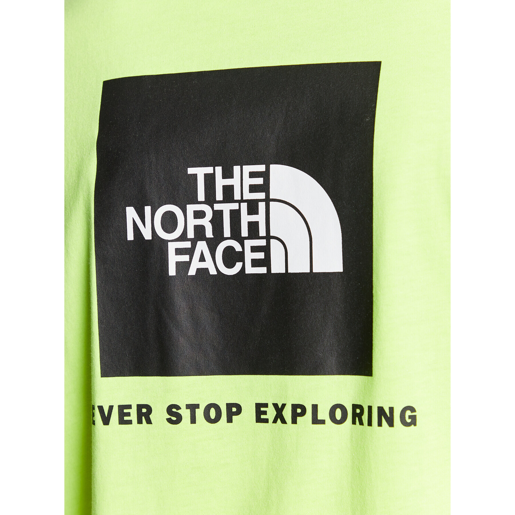 The North Face Tricou Red Box NF0A2TX2 Verde Regular Fit - Pled.ro