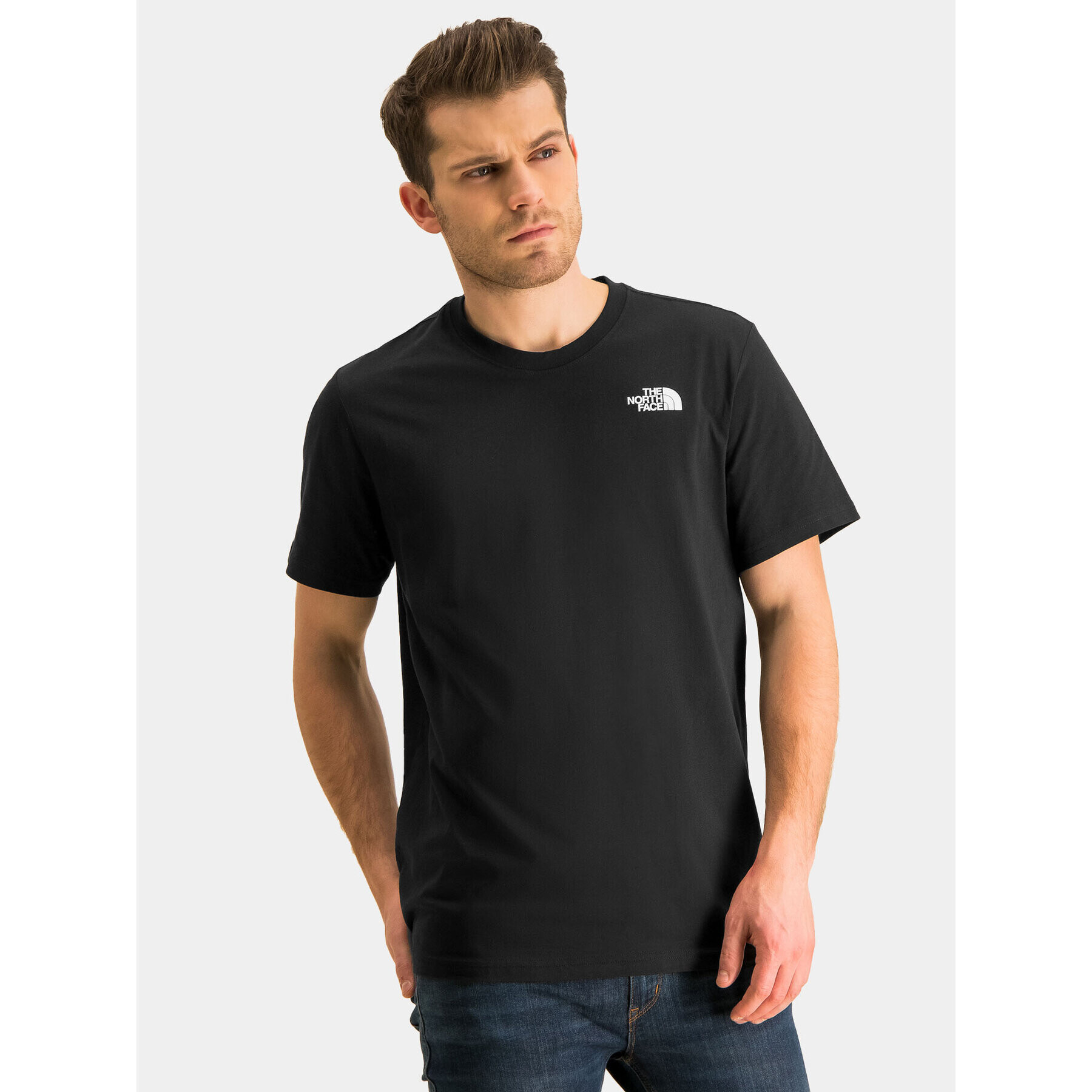 The North Face Tricou Redbox NF0A2TX2 Negru Regular Fit - Pled.ro