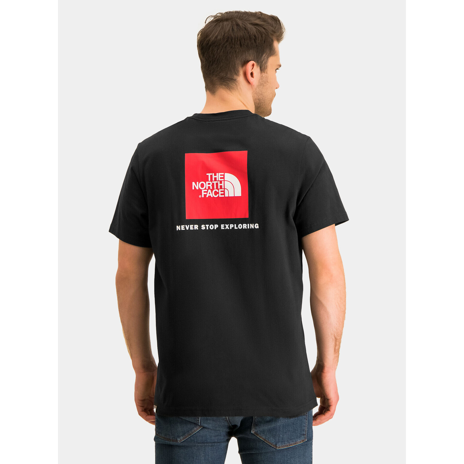 The North Face Tricou Redbox NF0A2TX2 Negru Regular Fit - Pled.ro