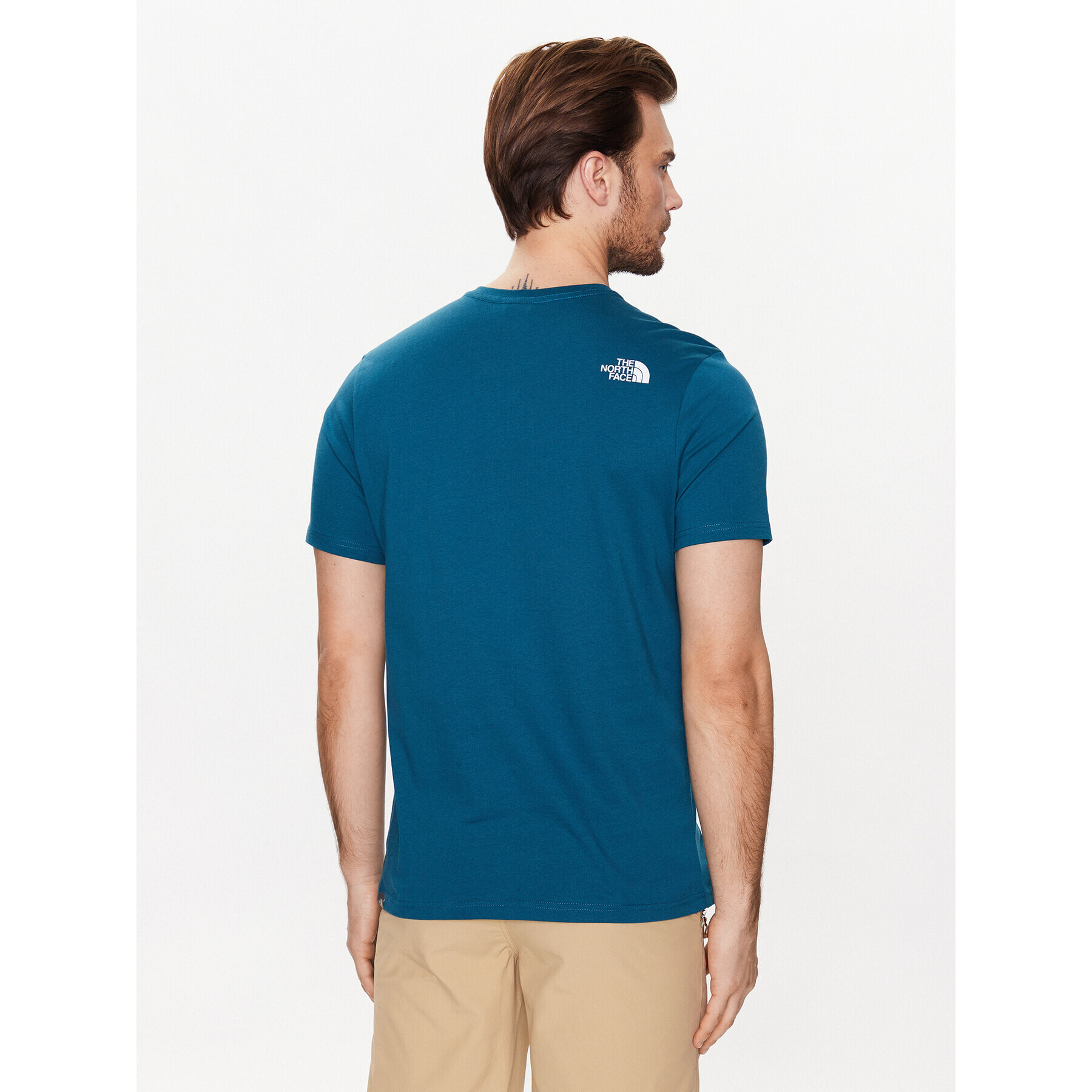 The North Face Tricou Rust NF0A4M68 Bleumarin Regular Fit - Pled.ro