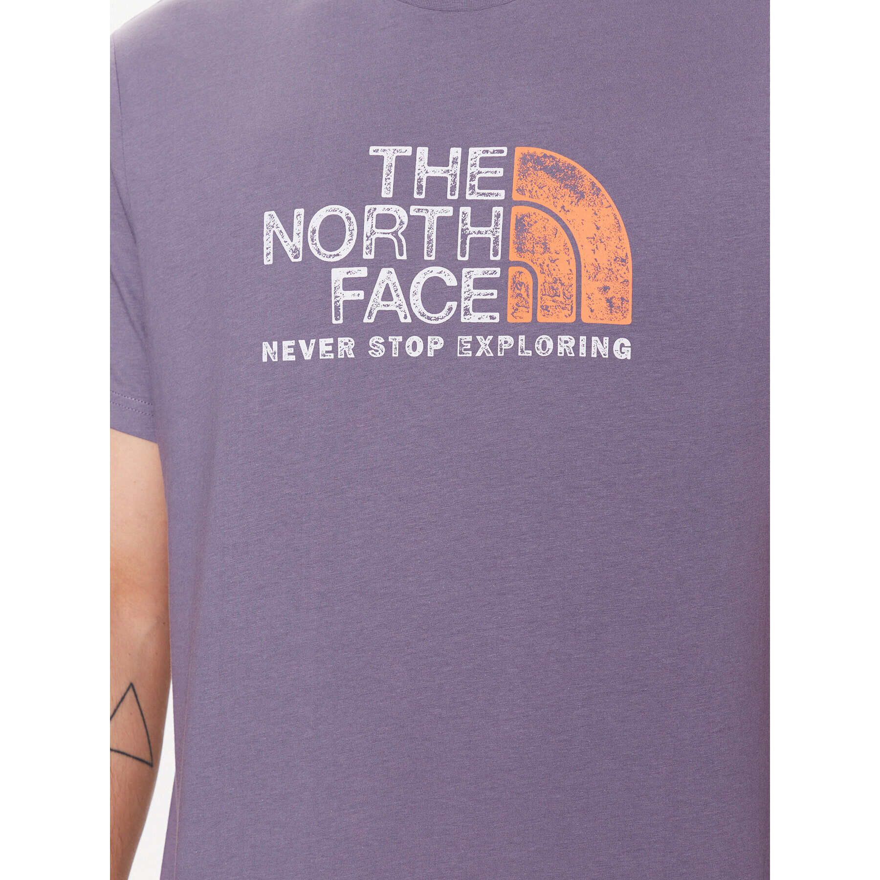 The North Face Tricou Rust NF0A4M68 Violet Regular Fit - Pled.ro