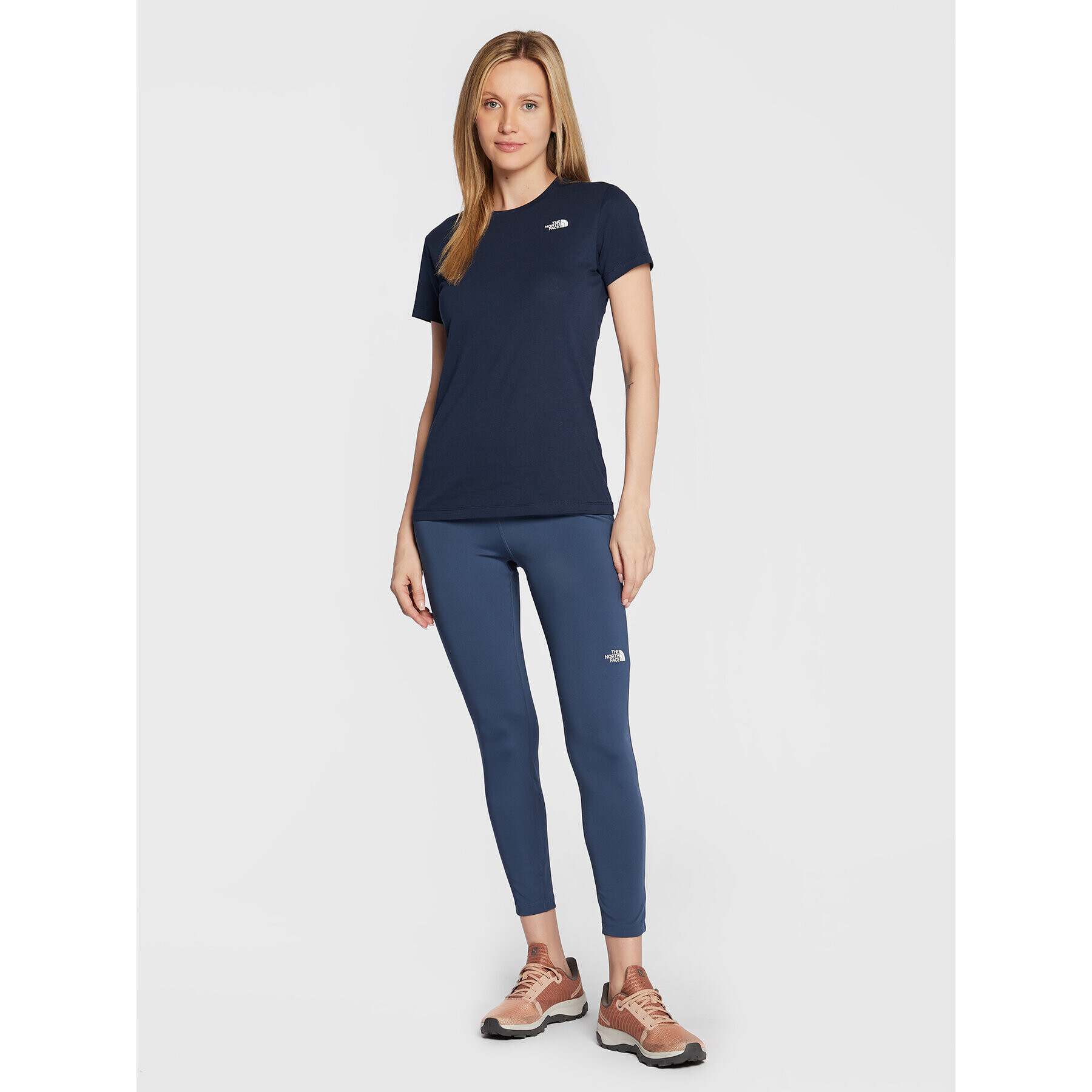 The North Face Tricou Simple Dome NF0A4T1A Bleumarin Regular Fit - Pled.ro