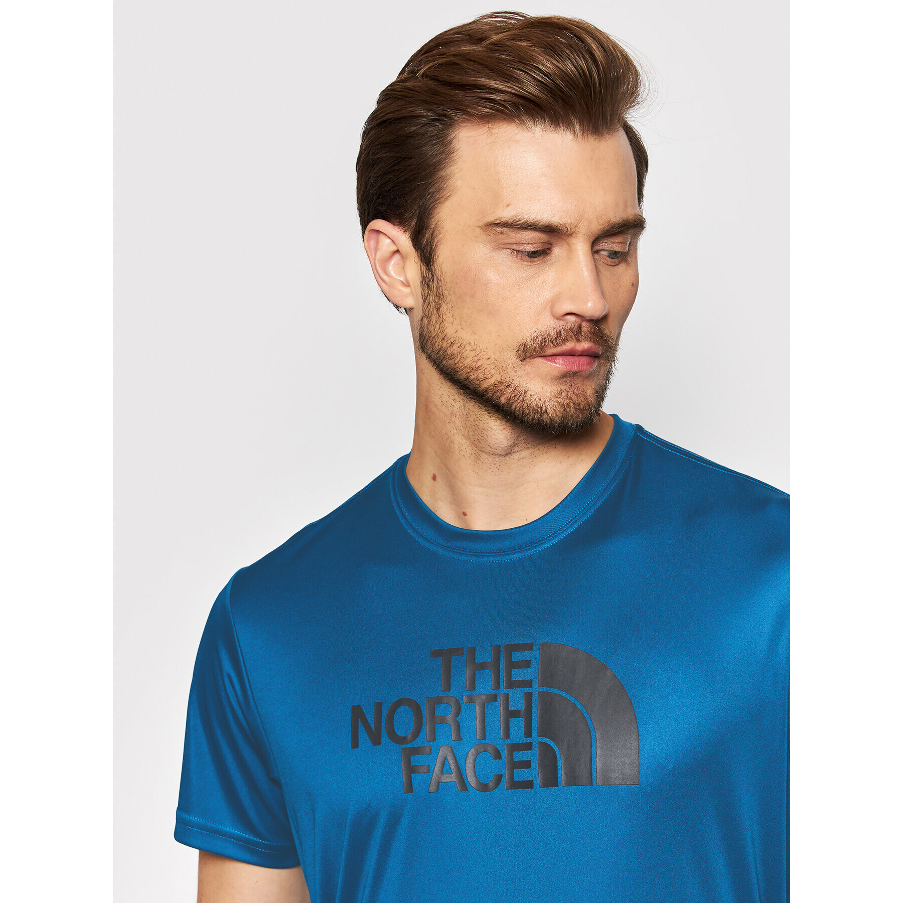 The North Face Tricou tehnic Reaxion Easy NF0A4CDV Albastru Regular Fit - Pled.ro