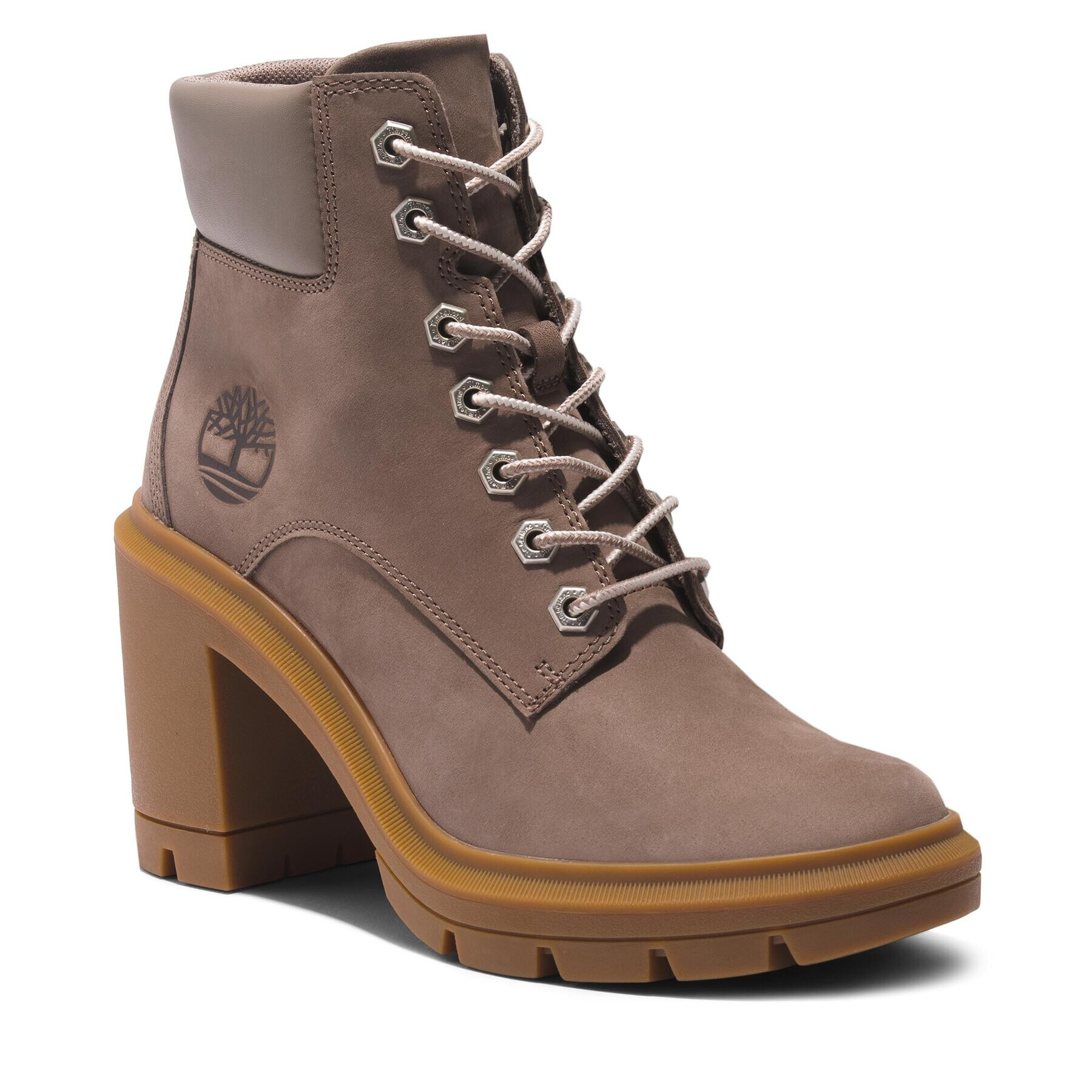 Timberland Botine Allington Heights 6In TB0A5Y6Z9291 Bej - Pled.ro