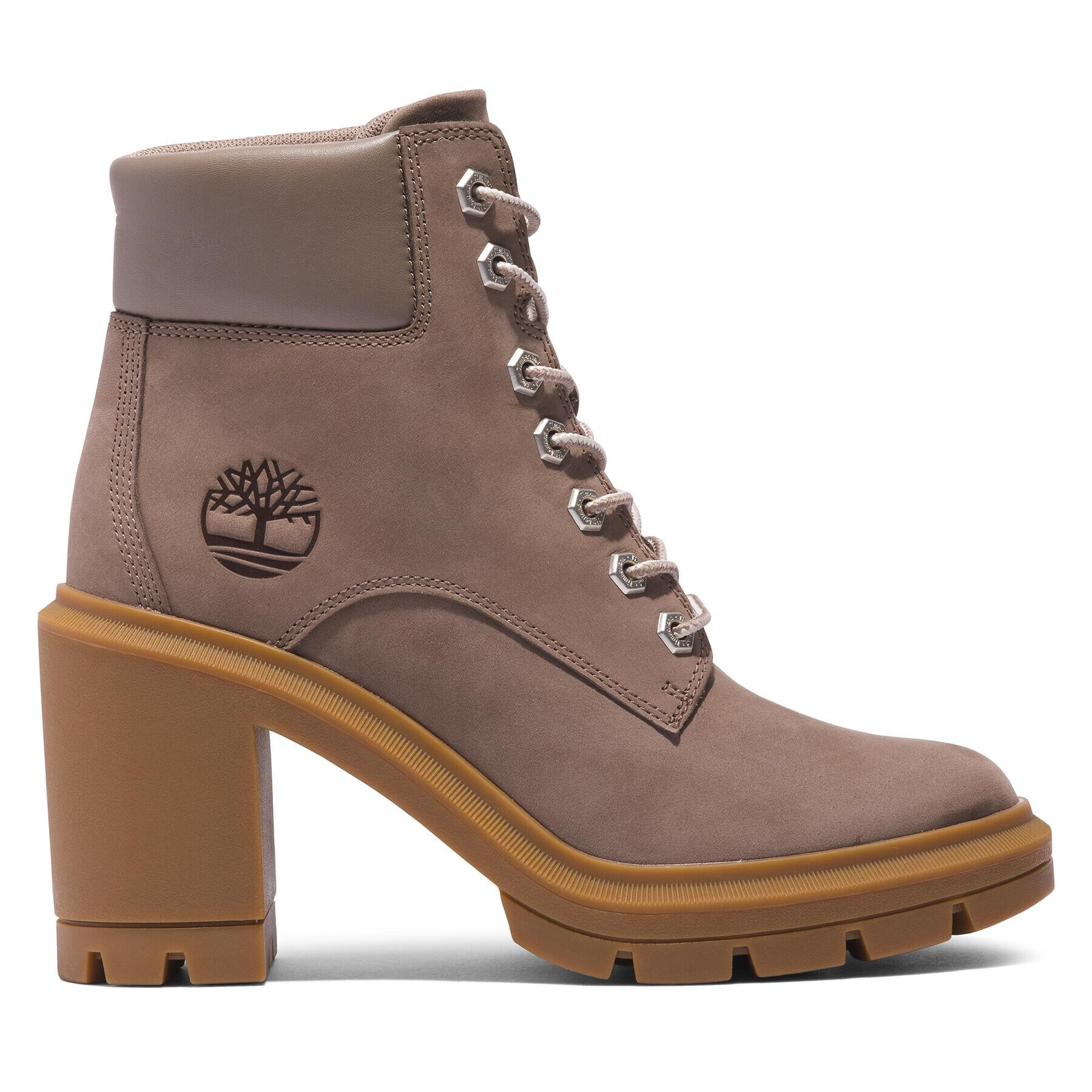 Timberland Botine Allington Heights 6In TB0A5Y6Z9291 Bej - Pled.ro