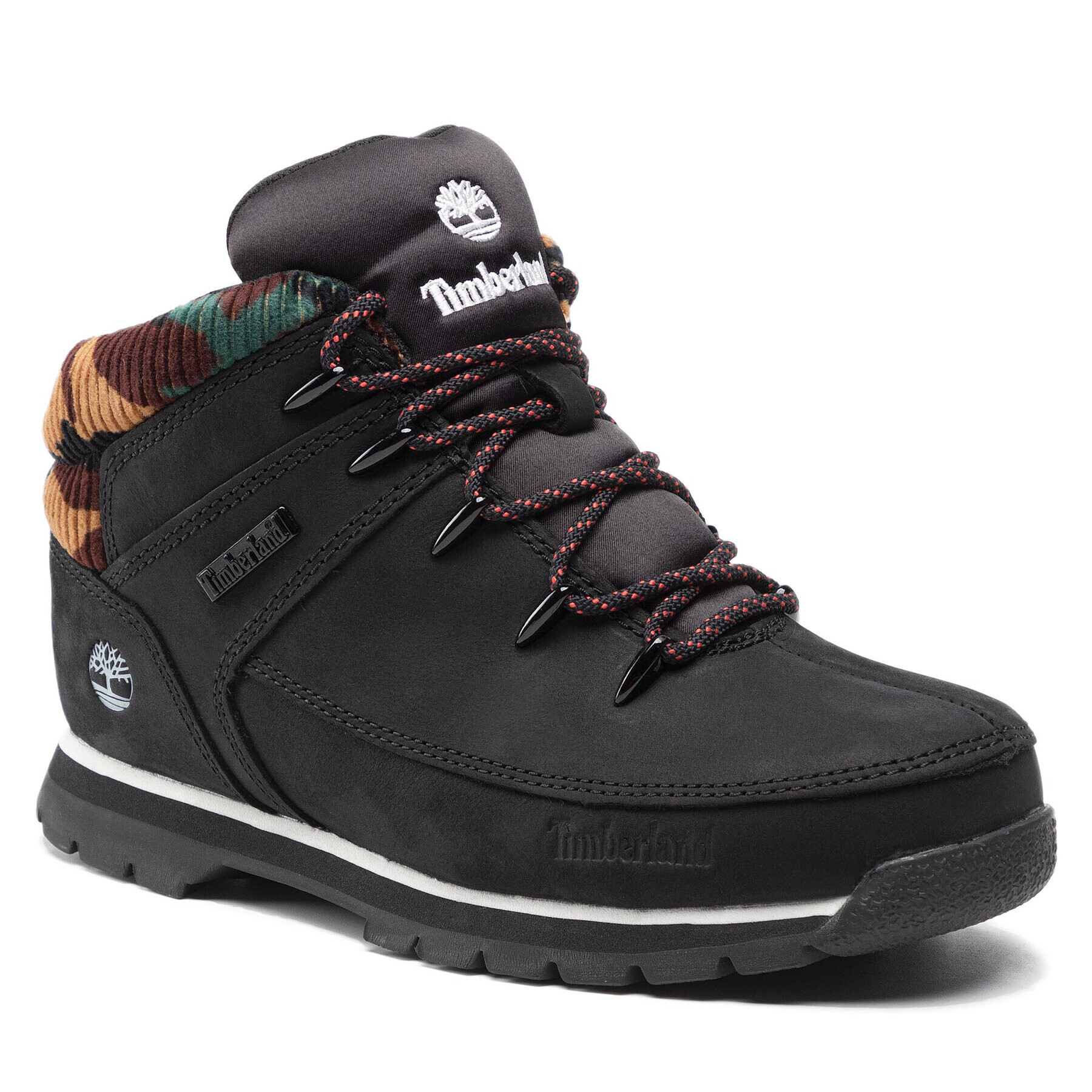 Timberland Botine Euro Sprind Mid Hiker TB0A2FJH0011 Negru - Pled.ro