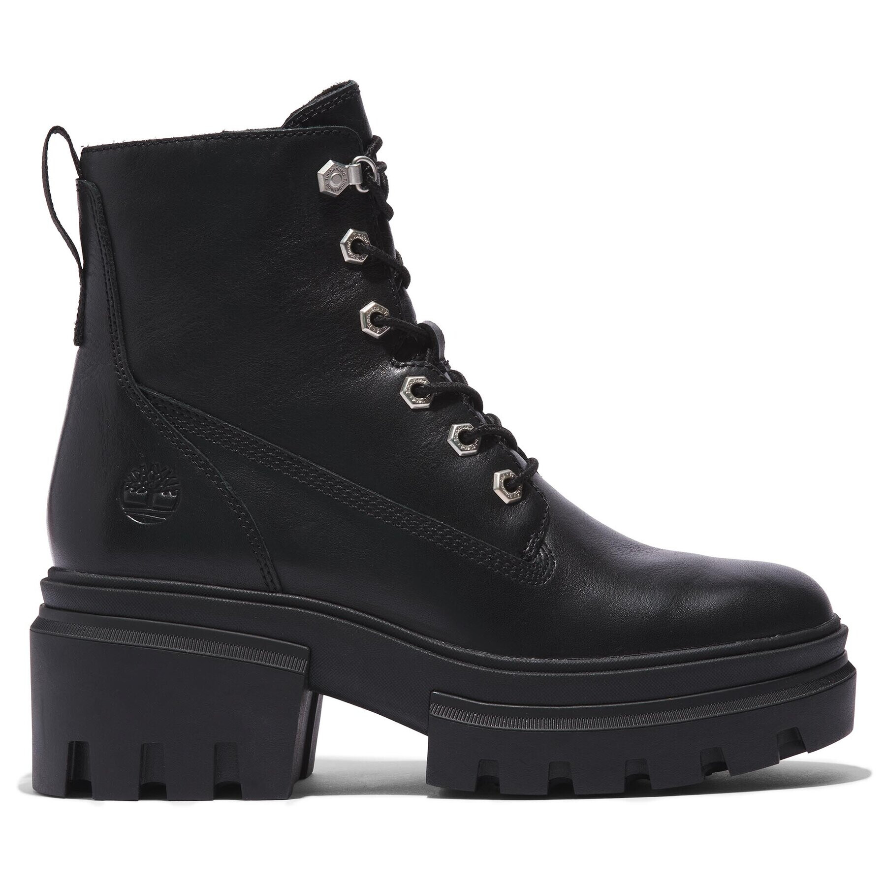 Timberland Botine Everleigh Boot 6In Laceup TB0A41S70151 Negru - Pled.ro