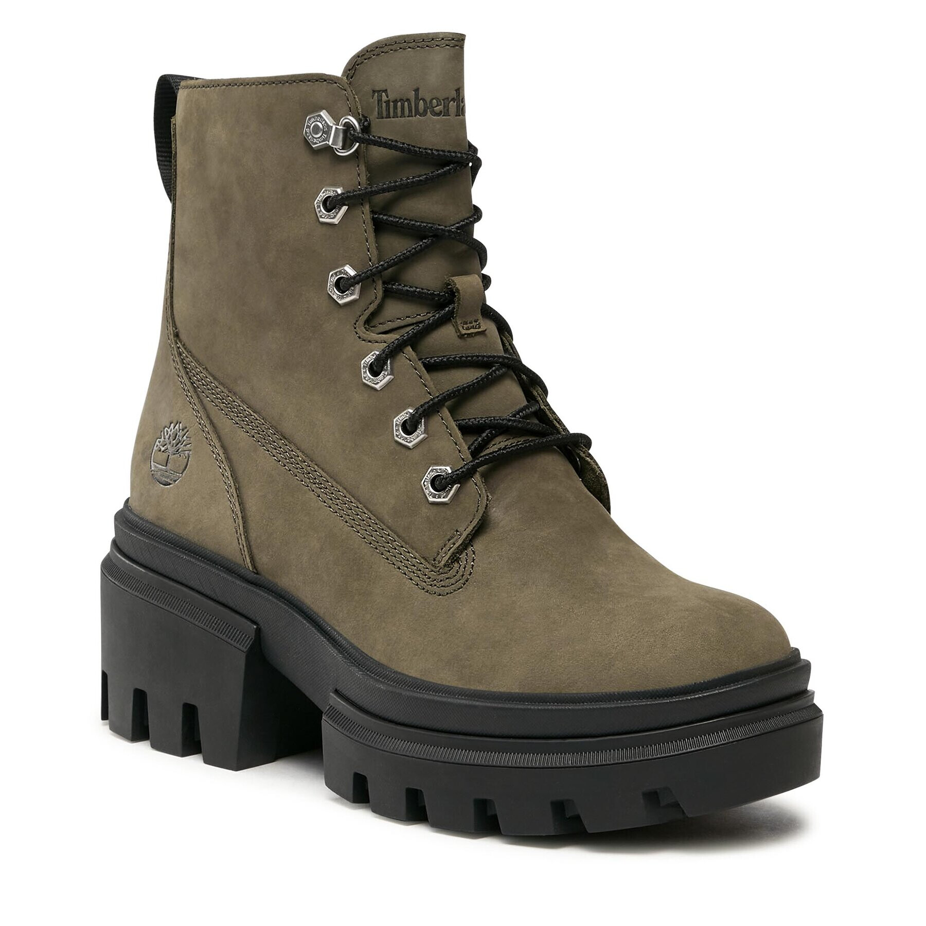 Timberland Botine Everleigh Boot 6In Laceup TB0A5Z689911 Verde - Pled.ro