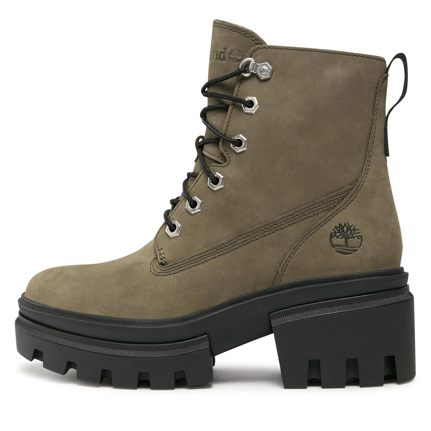 Timberland Botine Everleigh Boot 6In Laceup TB0A5Z689911 Verde - Pled.ro