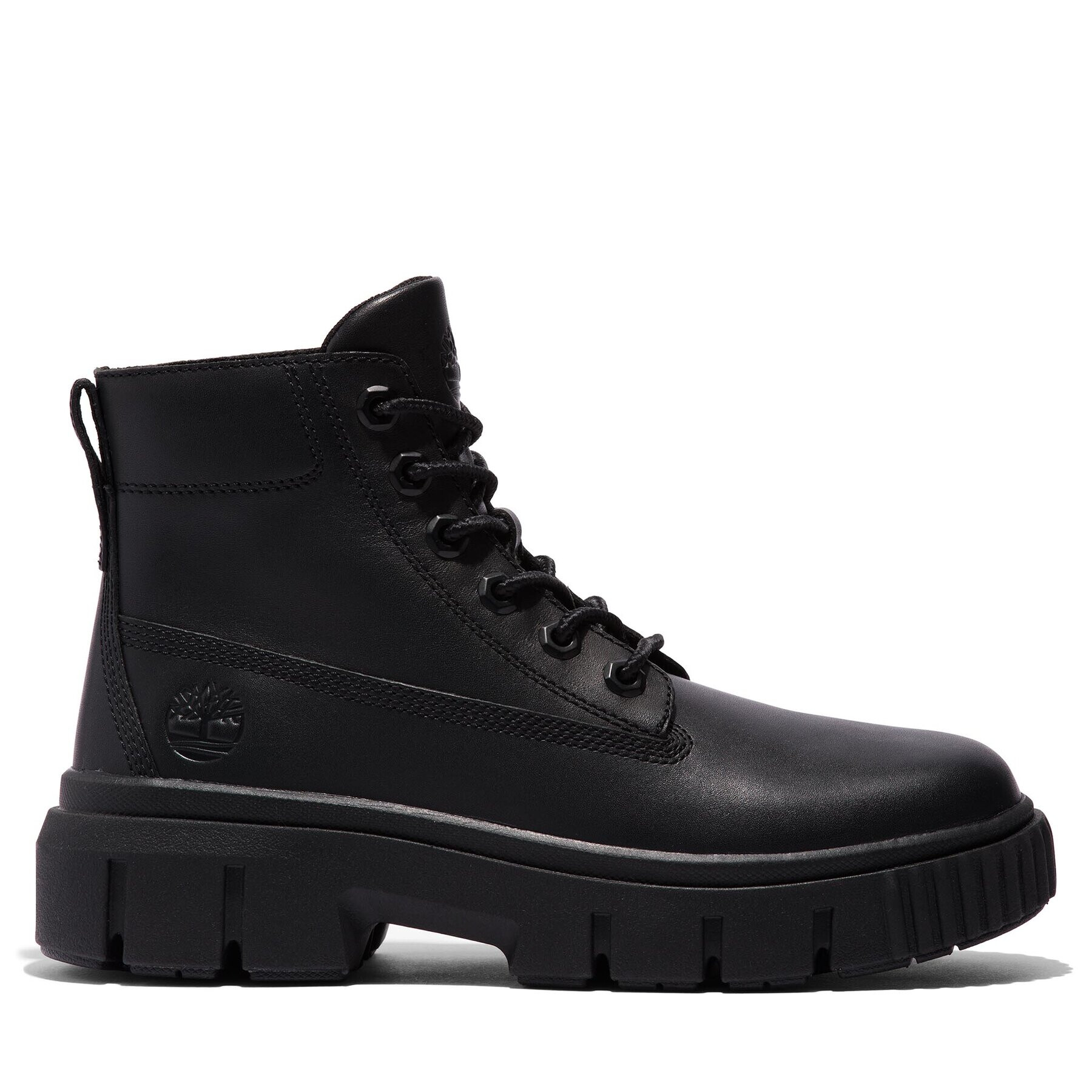 Timberland Botine Greyfield Leather Boot TB0A5ZDR0011 Negru - Pled.ro