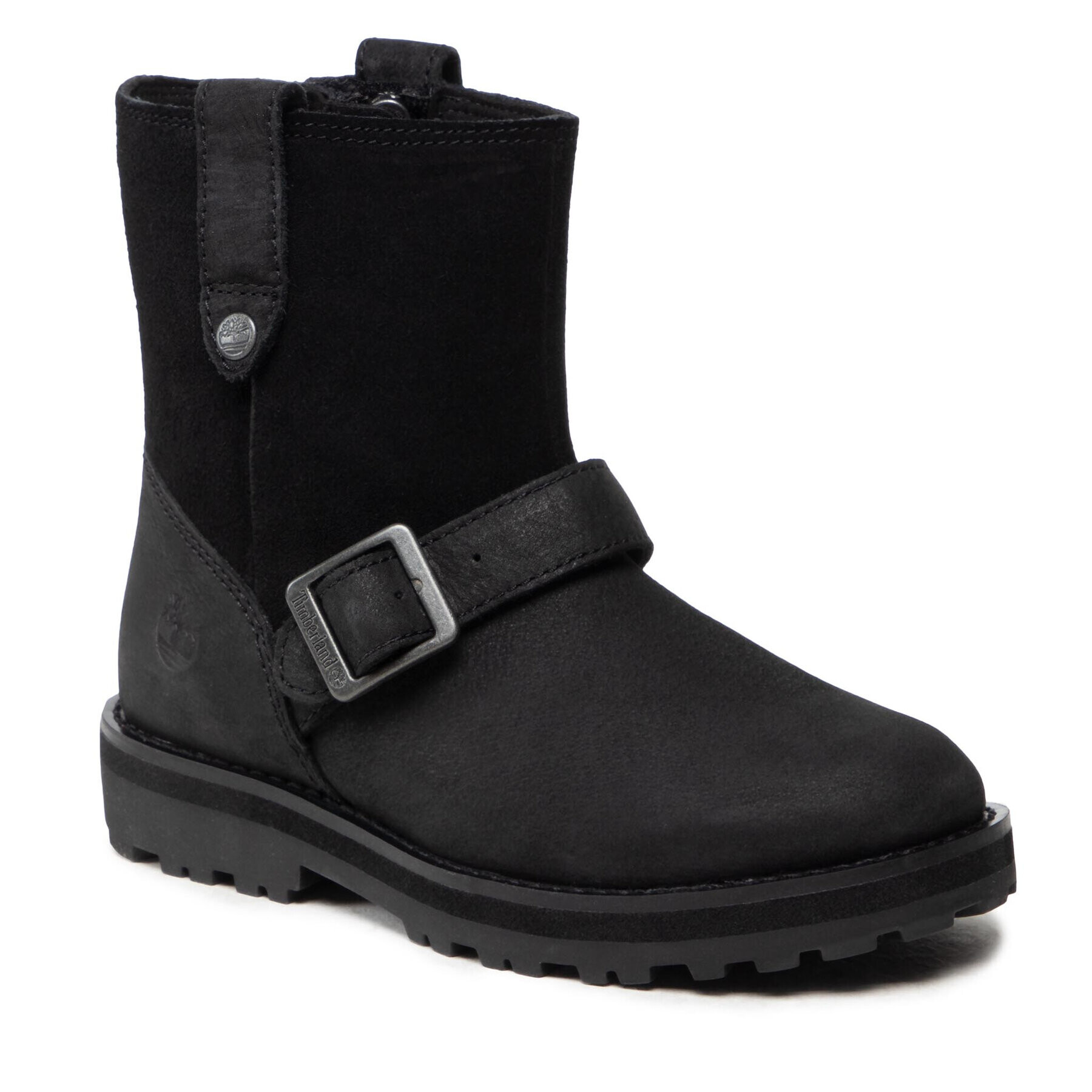 Timberland Cizme Courma Kid Wl.Biker Bt TB0A2H67015 Negru - Pled.ro