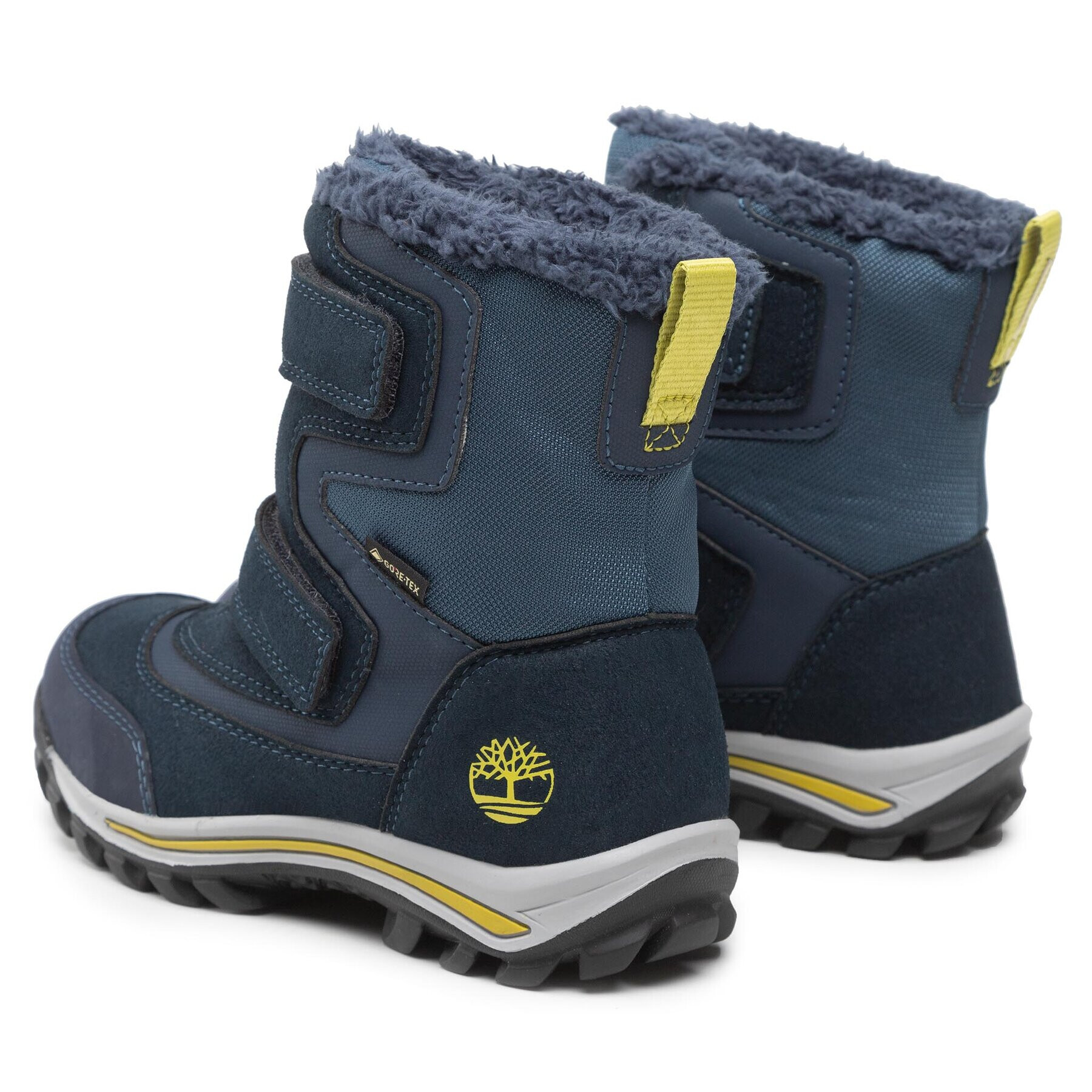 Timberland Cizme de zăpadă Chillberg 2-Strap Gtx GORE-TEX TB0A1H07H60 Bleumarin - Pled.ro