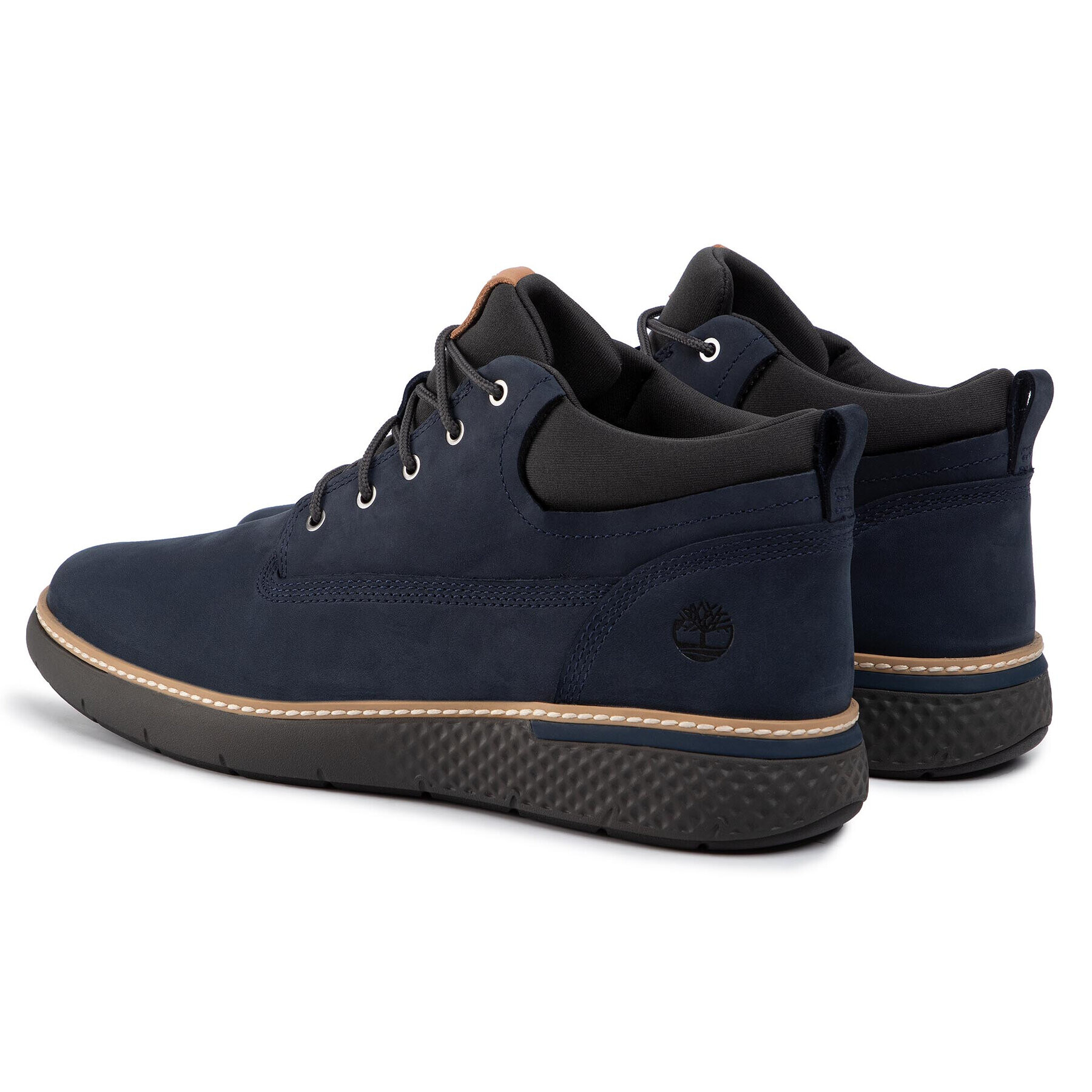 Timberland Ghete Cross Mark Chukka TB0A222F0191 Bleumarin - Pled.ro