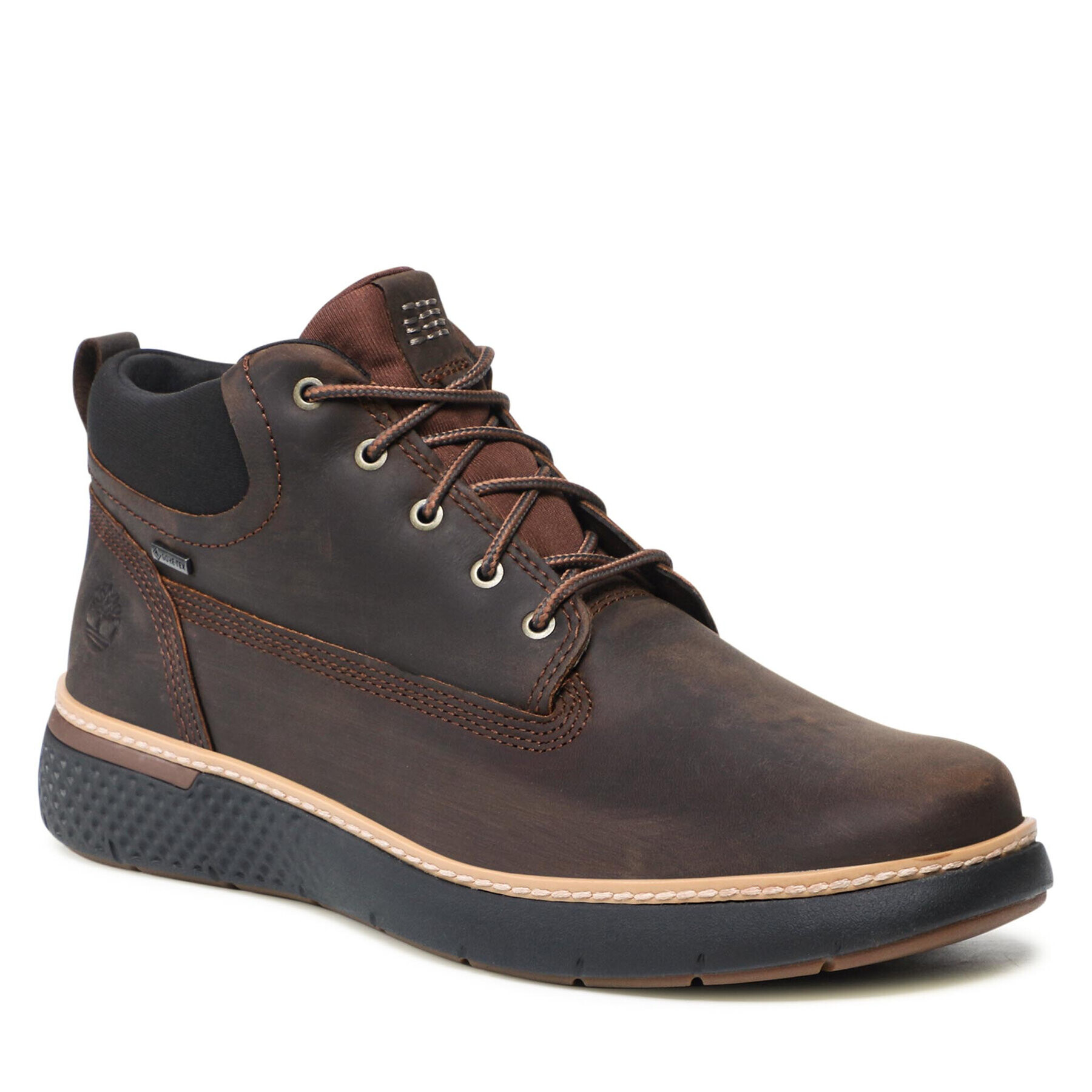 Timberland Ghete Cross Mark Gtx Chukka GORE-TEX TB0A1TQL931 Maro - Pled.ro