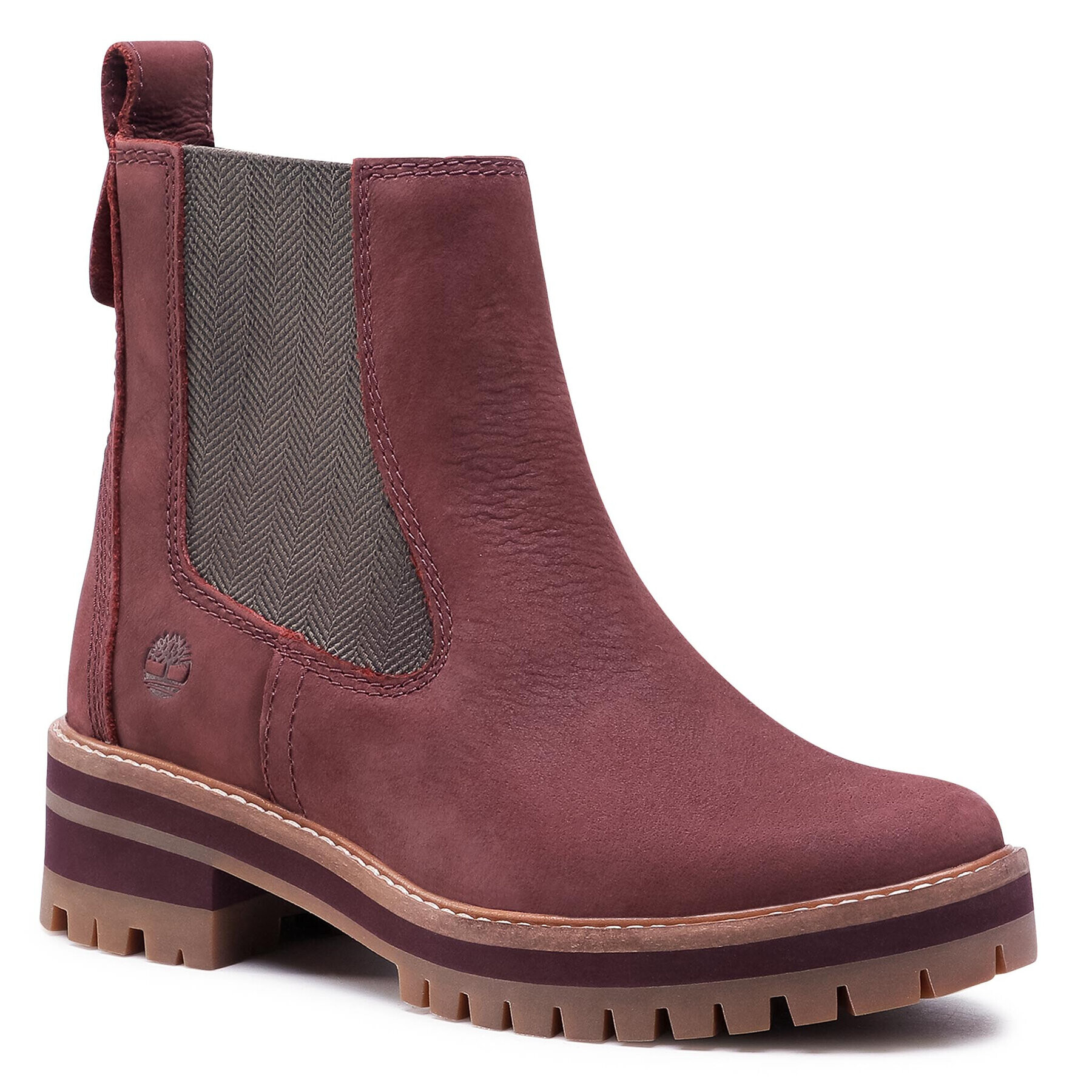 Timberland Ghete Jodhpur Courmayeur Valley Chelsea TB0A2DSQC60 Vișiniu - Pled.ro