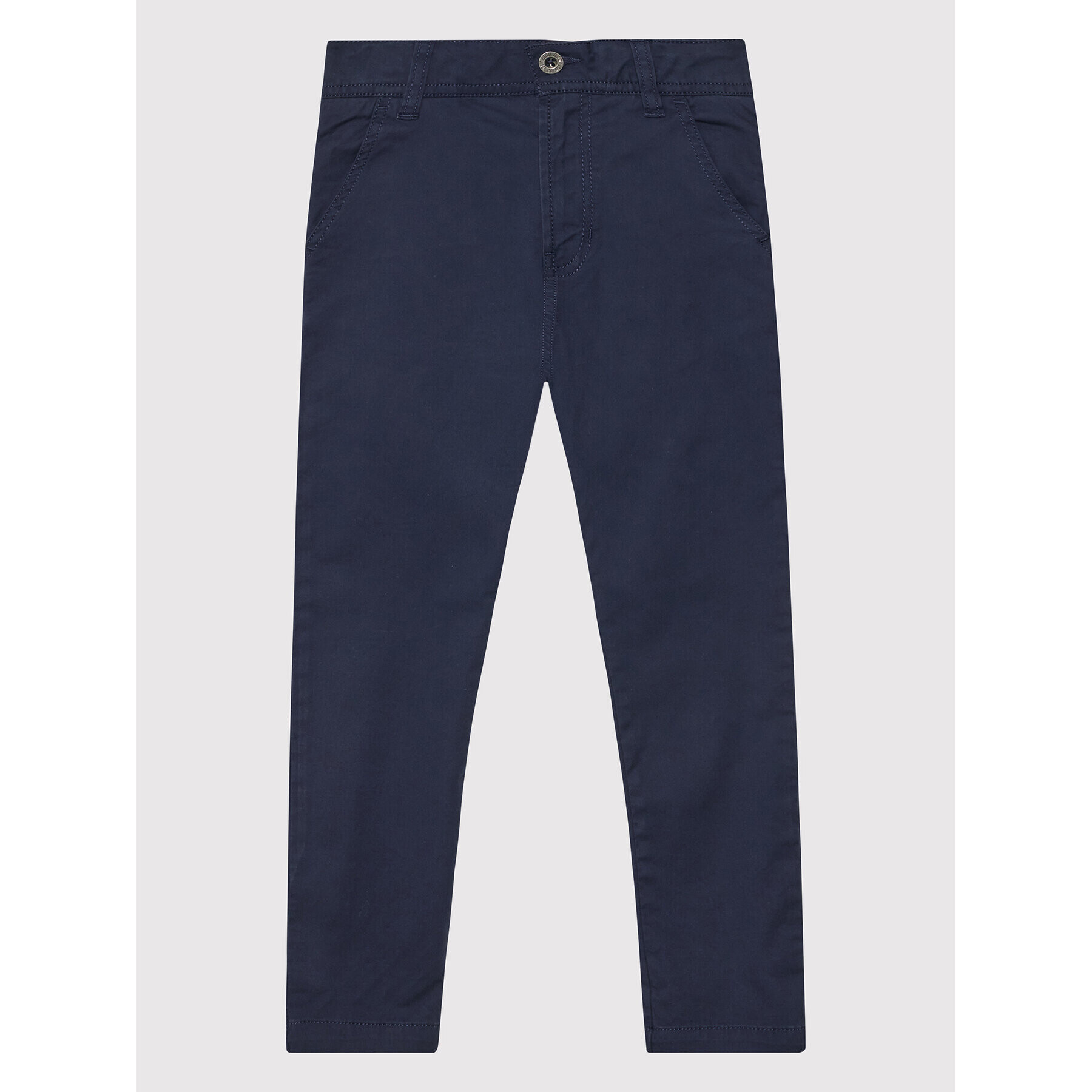 Timberland Pantaloni din material T24B88 S Bleumarin Regular Fit - Pled.ro