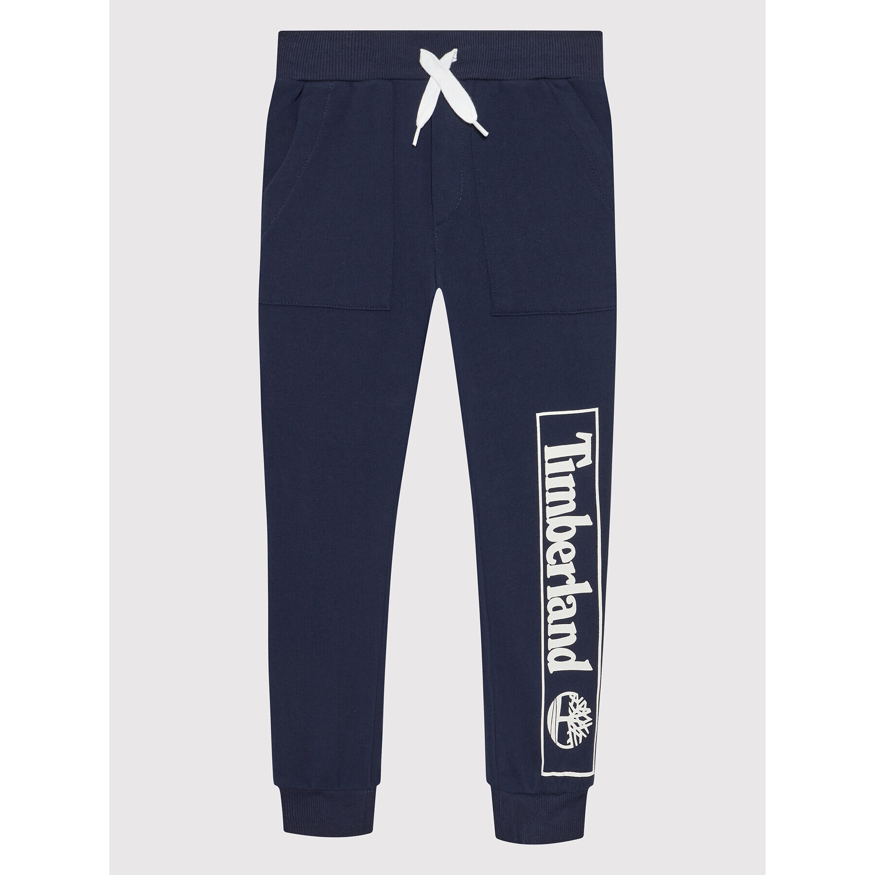 Timberland Pantaloni trening T24B79 D Bleumarin Regular Fit - Pled.ro