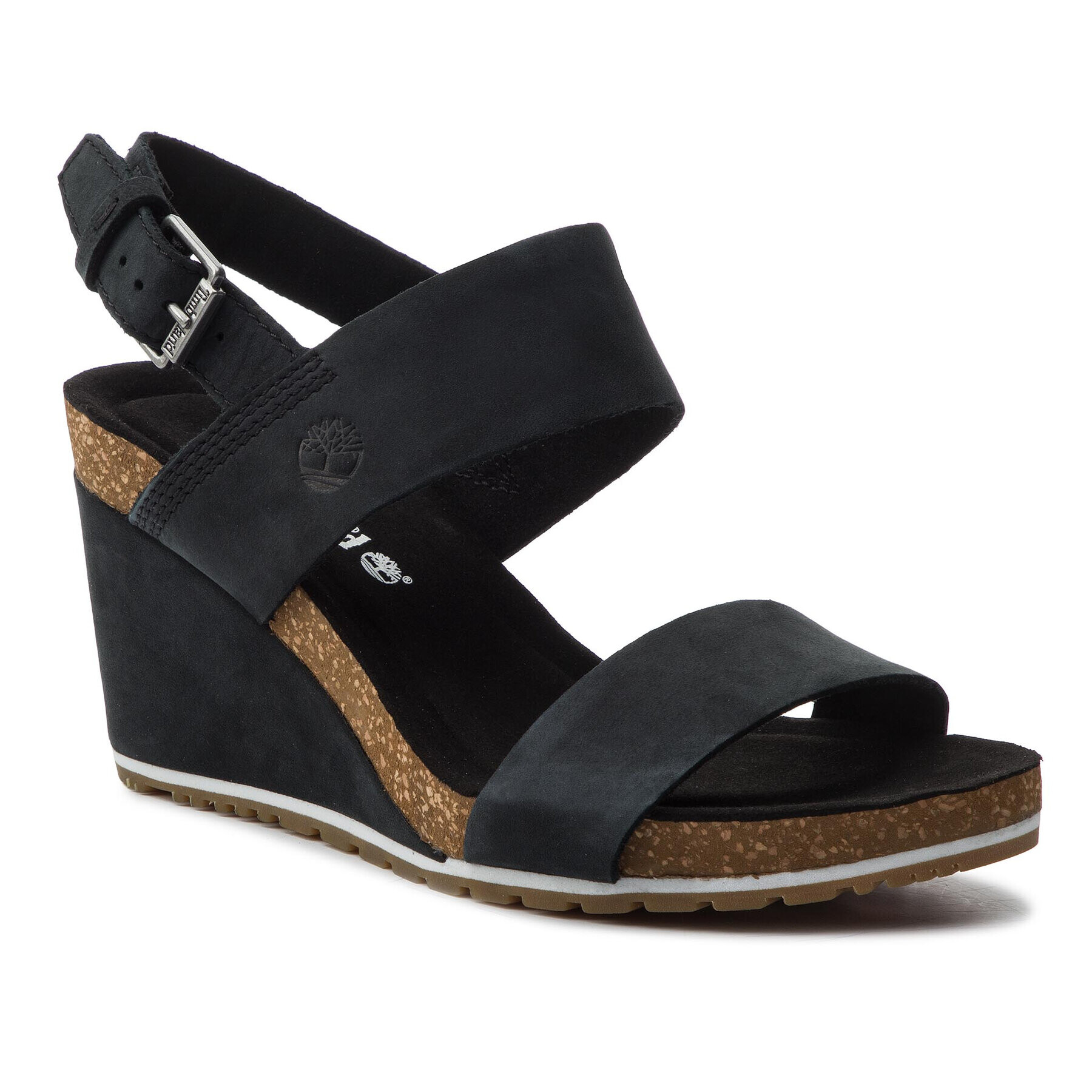 Timberland Sandale Capri Sunset Wedge TB0A1MSY0151 Negru - Pled.ro