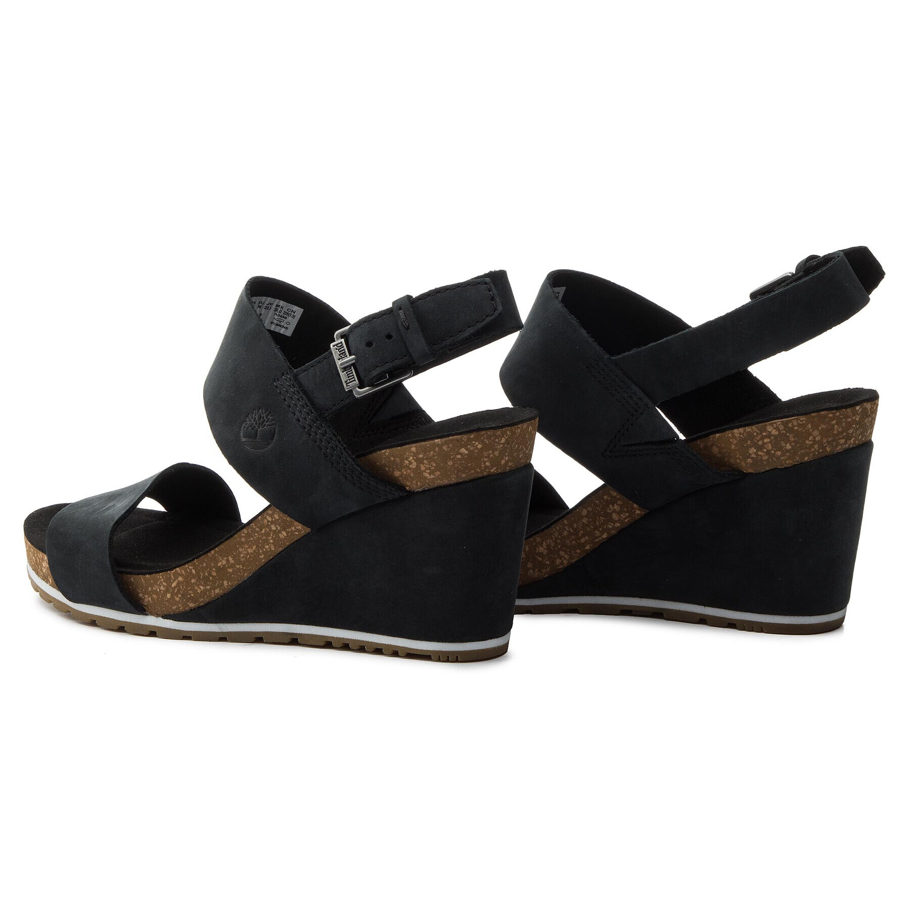 Timberland Sandale Capri Sunset Wedge TB0A1MSY0151 Negru - Pled.ro