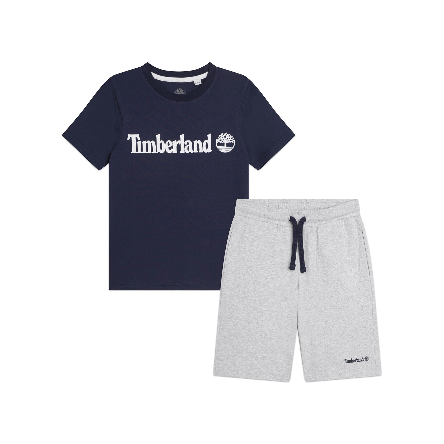 Timberland Set tricou și pantaloni scurți T28137 S Colorat Regular Fit - Pled.ro