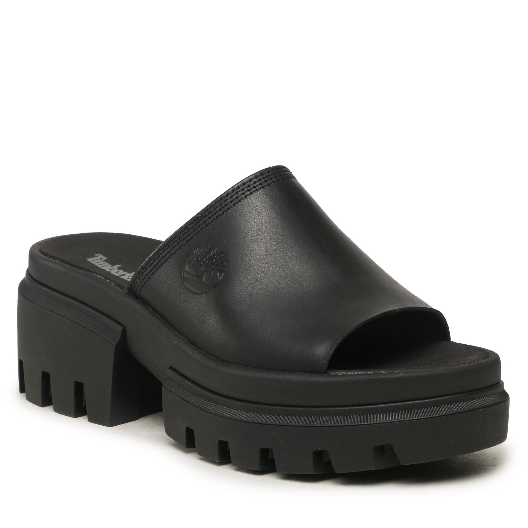 Timberland Șlapi Everleigh Slide TB0A5UEC0011 Negru - Pled.ro