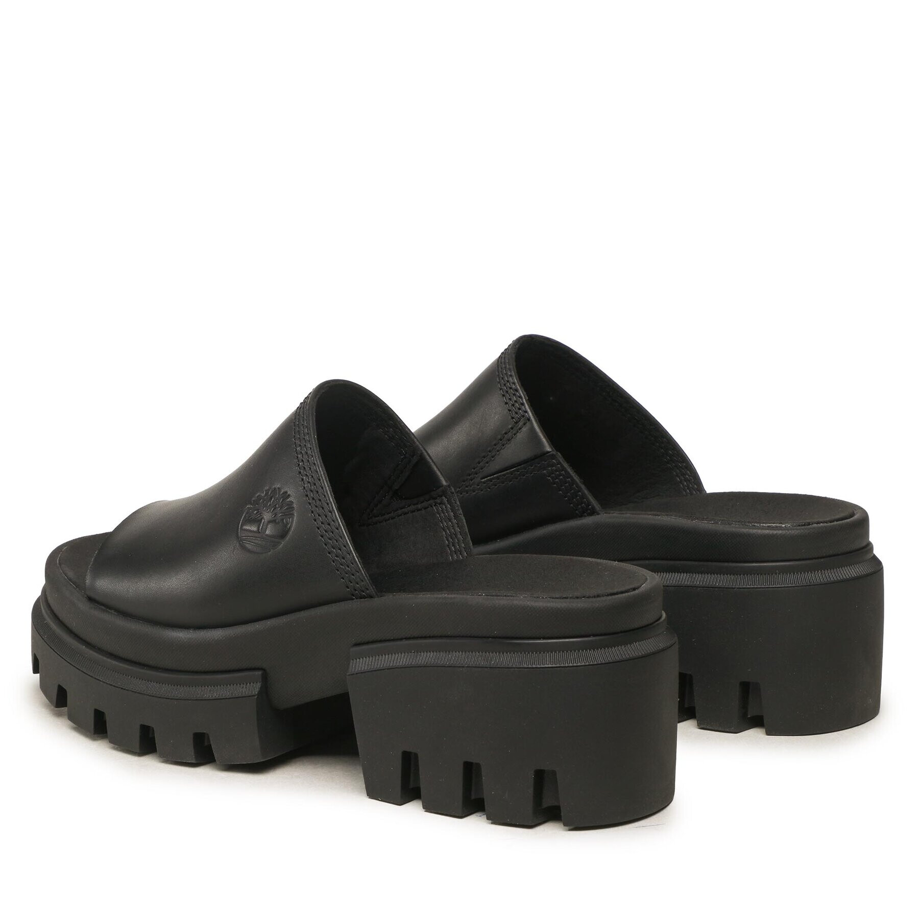 Timberland Șlapi Everleigh Slide TB0A5UEC0011 Negru - Pled.ro