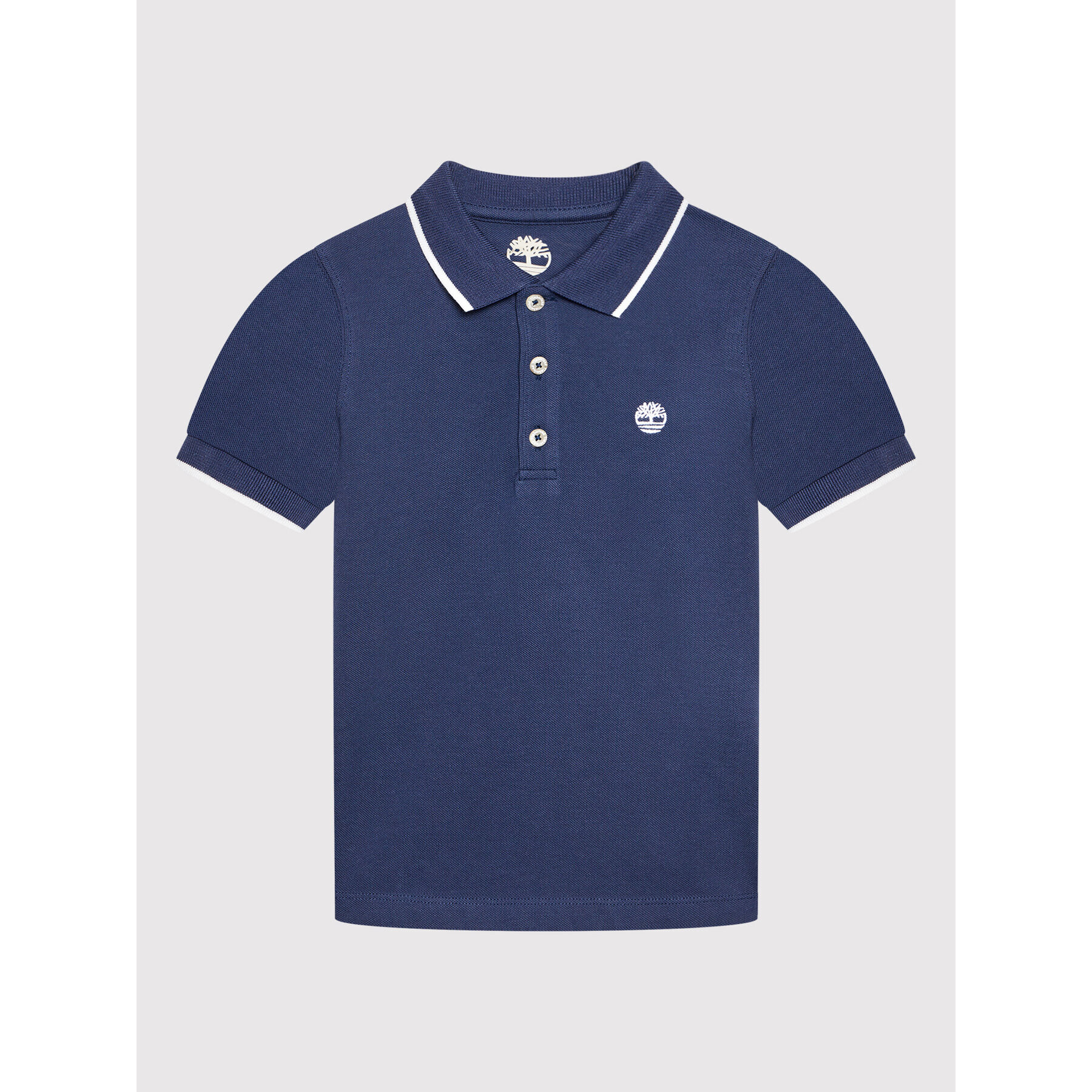 Timberland Tricou polo T25P21 S Bleumarin Regular Fit - Pled.ro