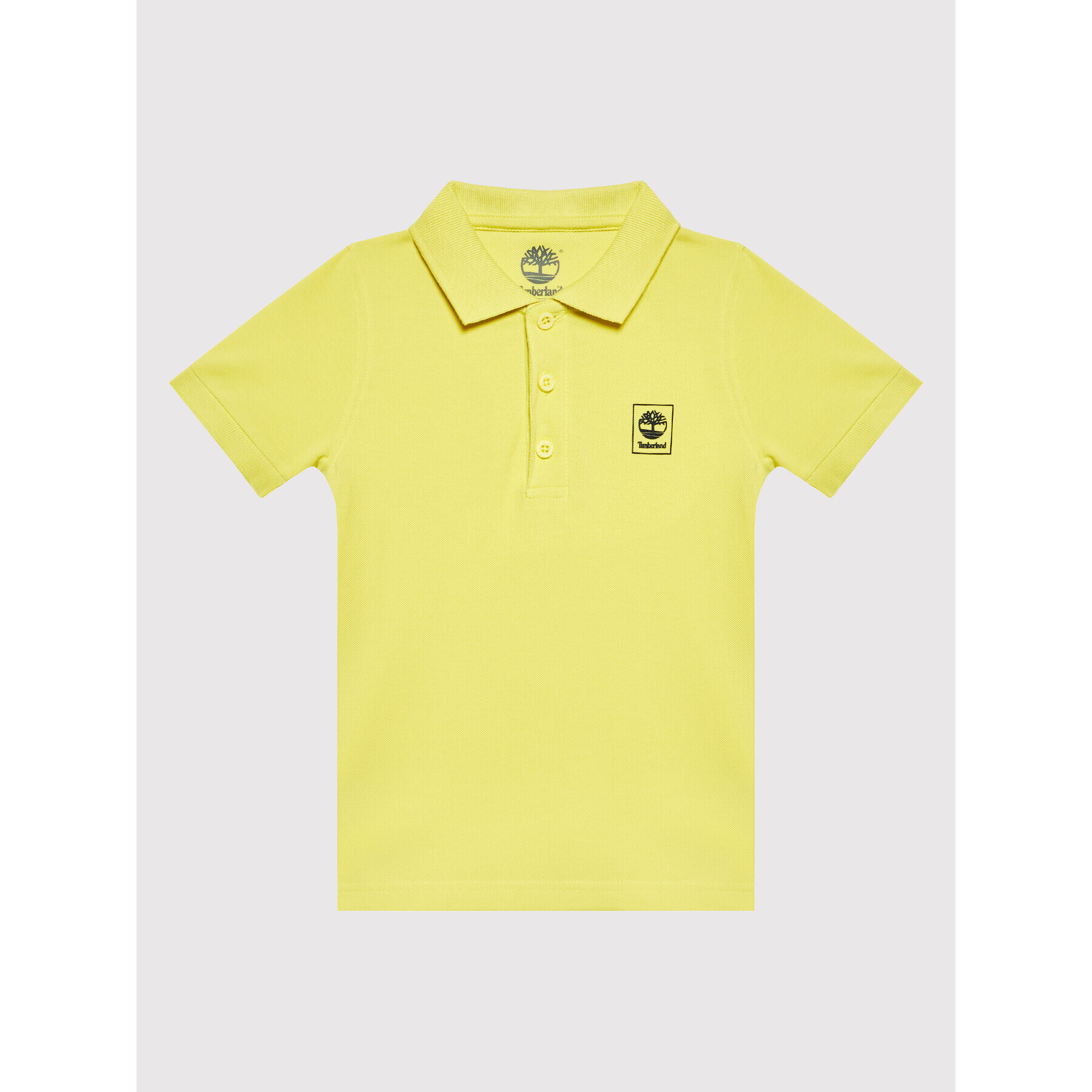 Timberland Tricou polo T25T00 518 Galben Regular Fit - Pled.ro