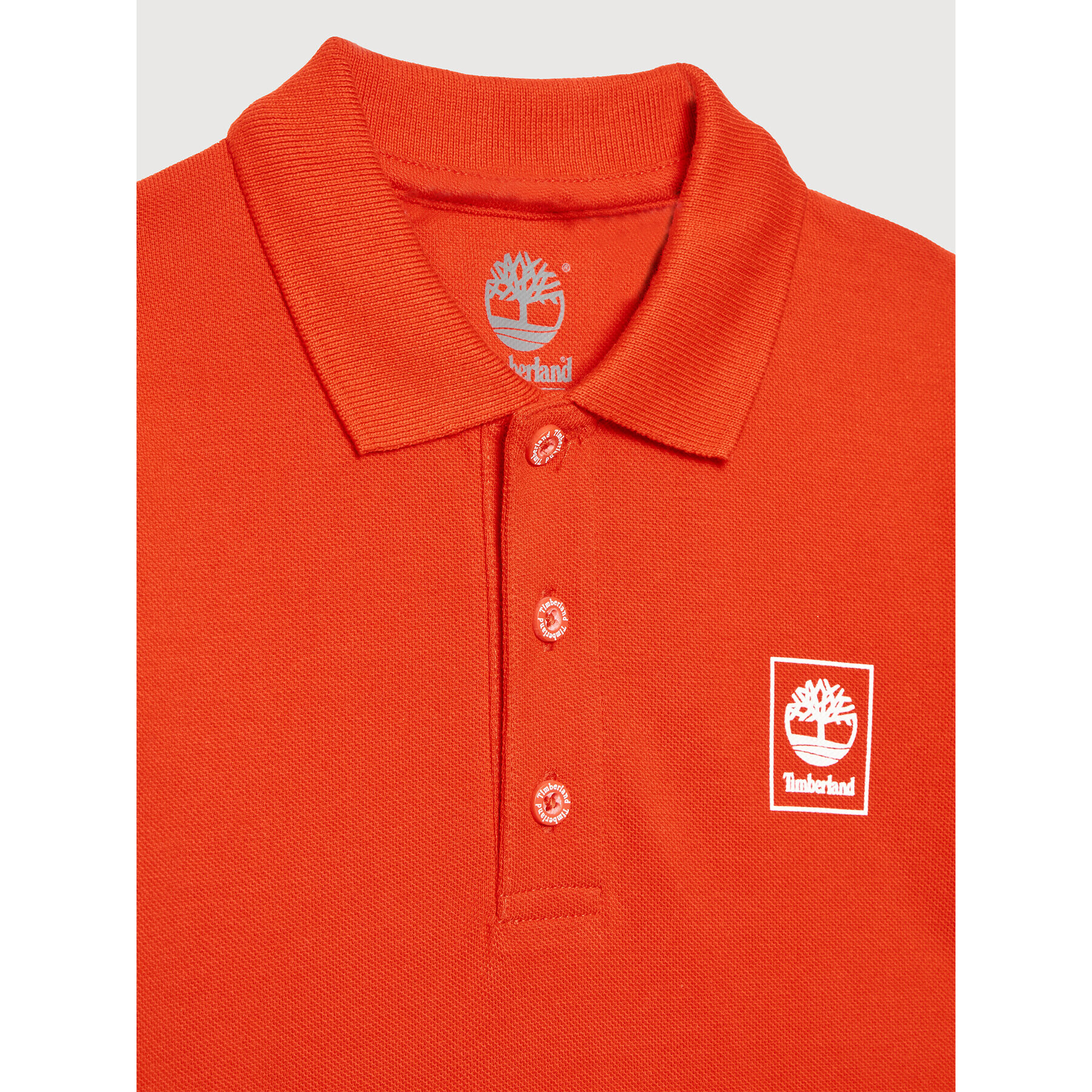 Timberland Tricou polo T25T00 D Roșu Regular Fit - Pled.ro