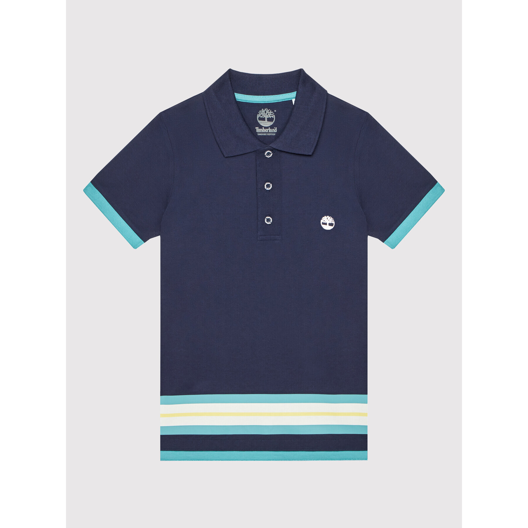 Timberland Tricou polo T25T03 D Bleumarin Regular Fit - Pled.ro