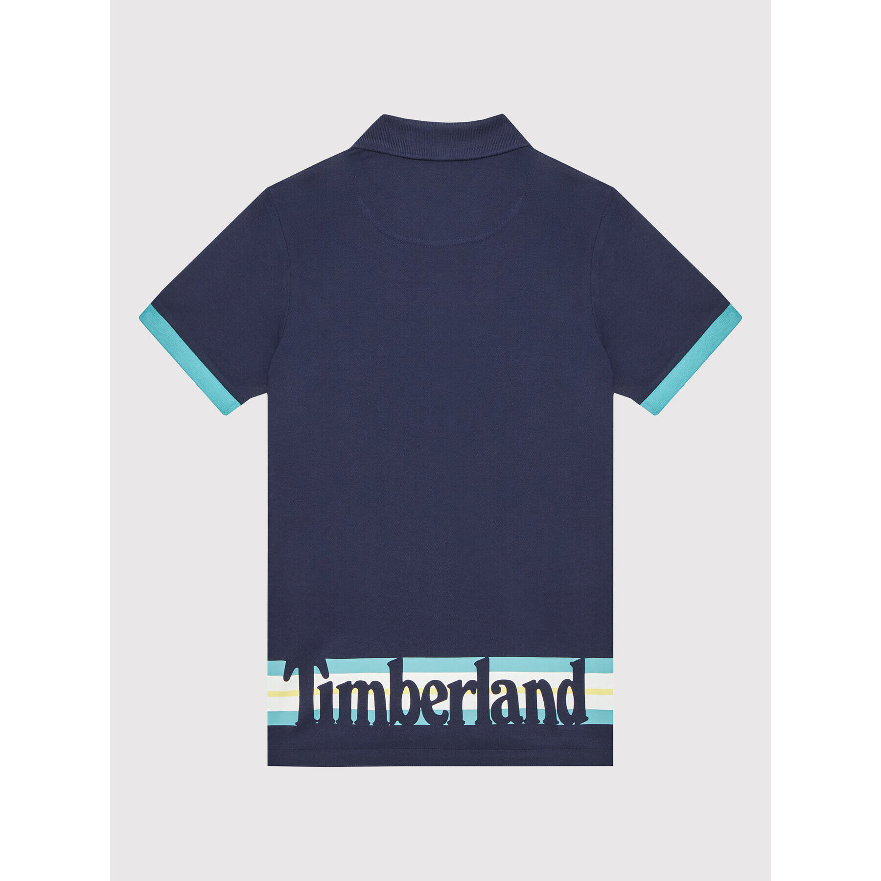 Timberland Tricou polo T25T03 D Bleumarin Regular Fit - Pled.ro