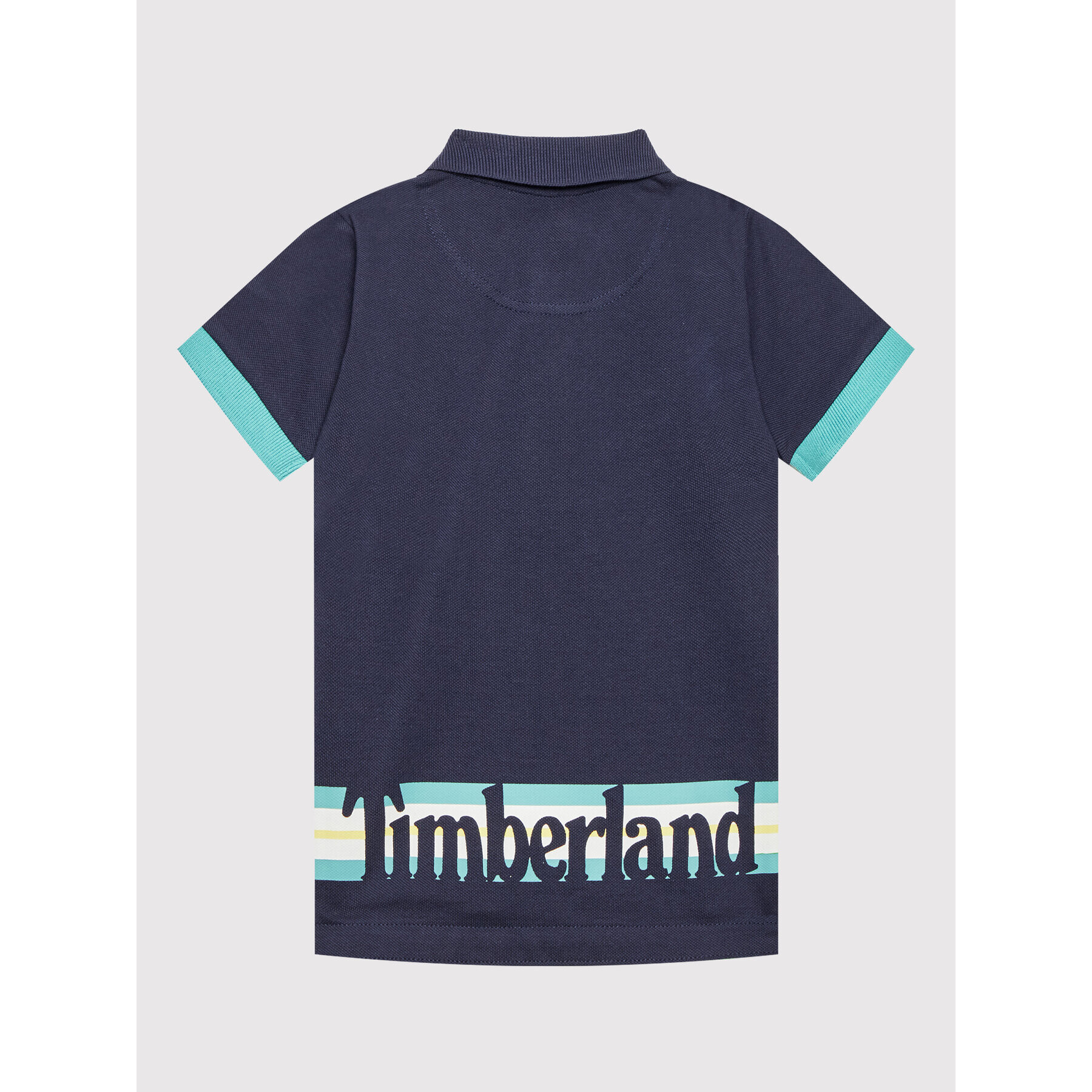 Timberland Tricou polo T25T03 S Bleumarin Regular Fit - Pled.ro