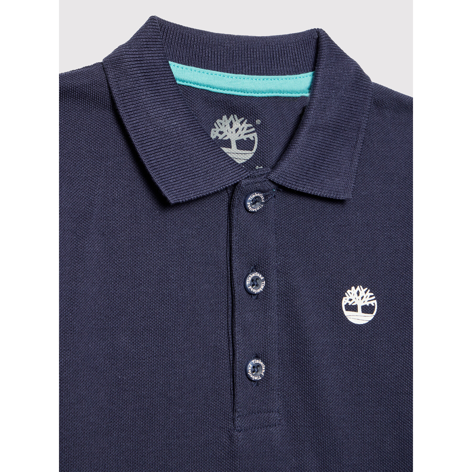 Timberland Tricou polo T25T03 S Bleumarin Regular Fit - Pled.ro