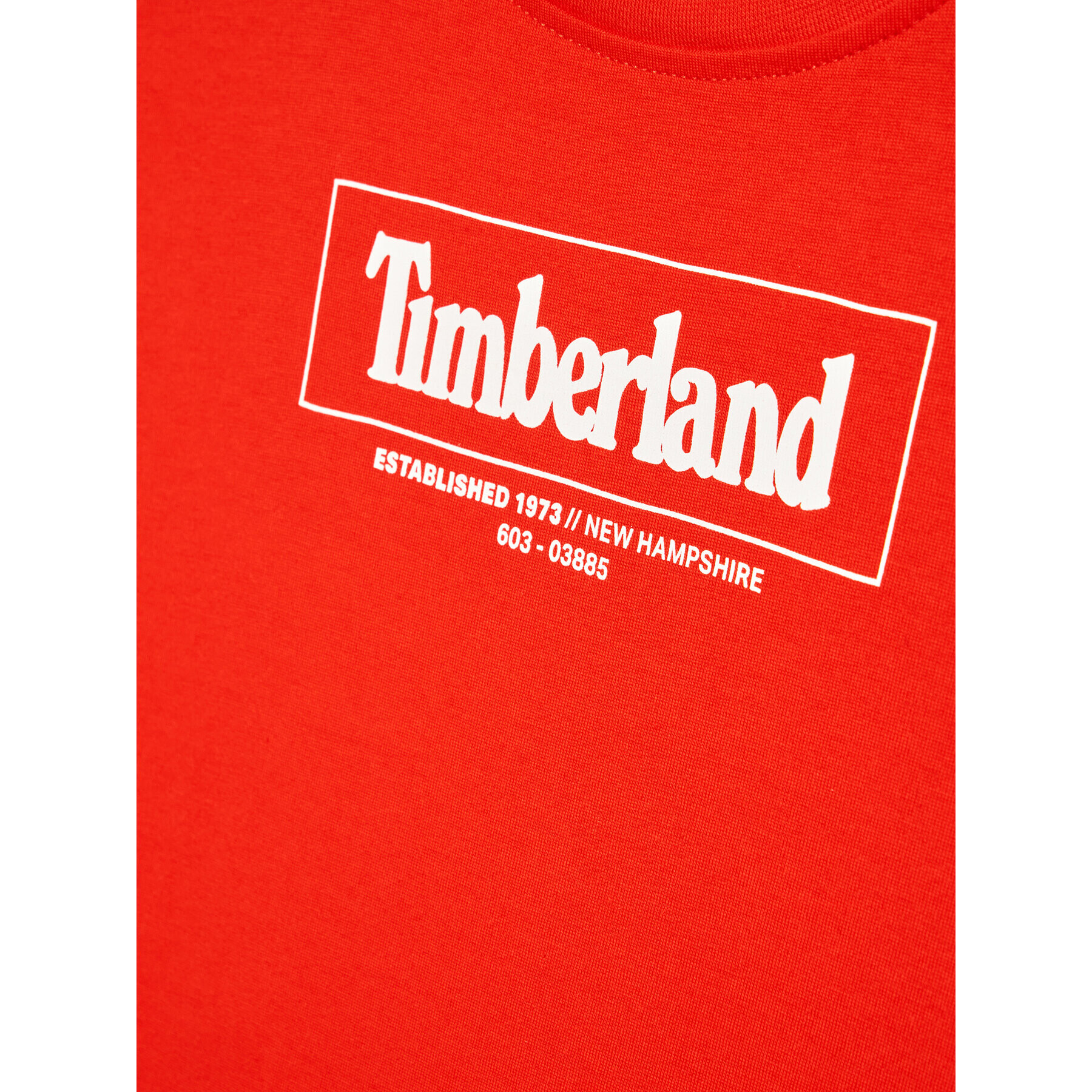 Timberland Tricou T25S81 D Roșu Regular Fit - Pled.ro