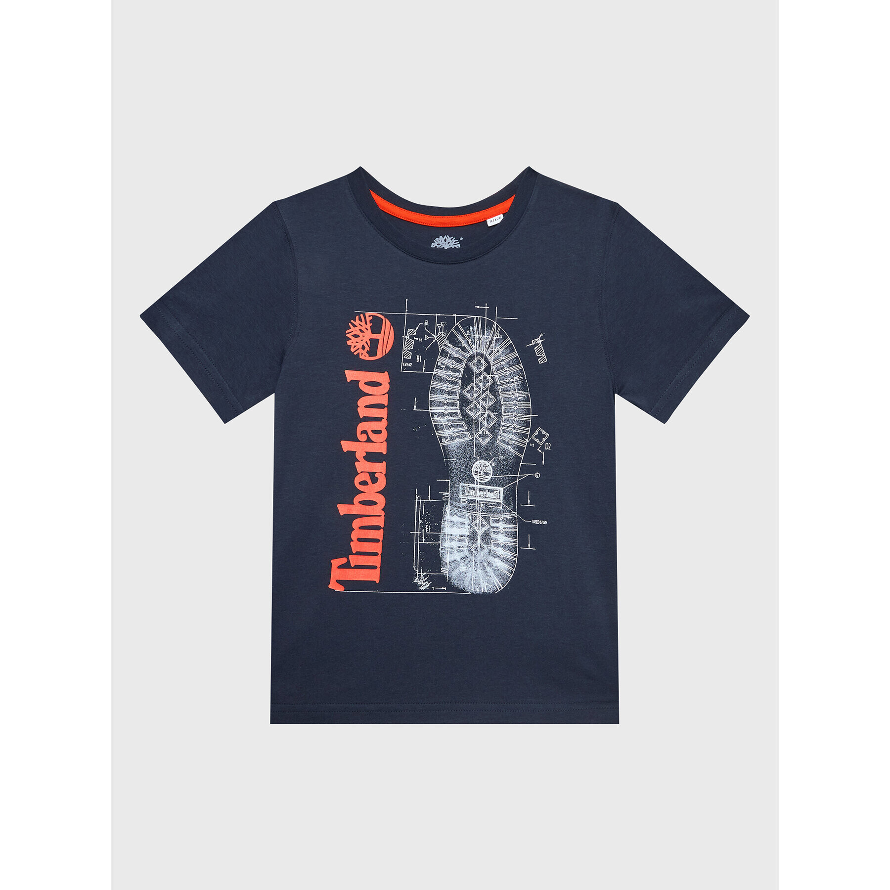 Timberland Tricou T25T82 D Bleumarin Regular Fit - Pled.ro