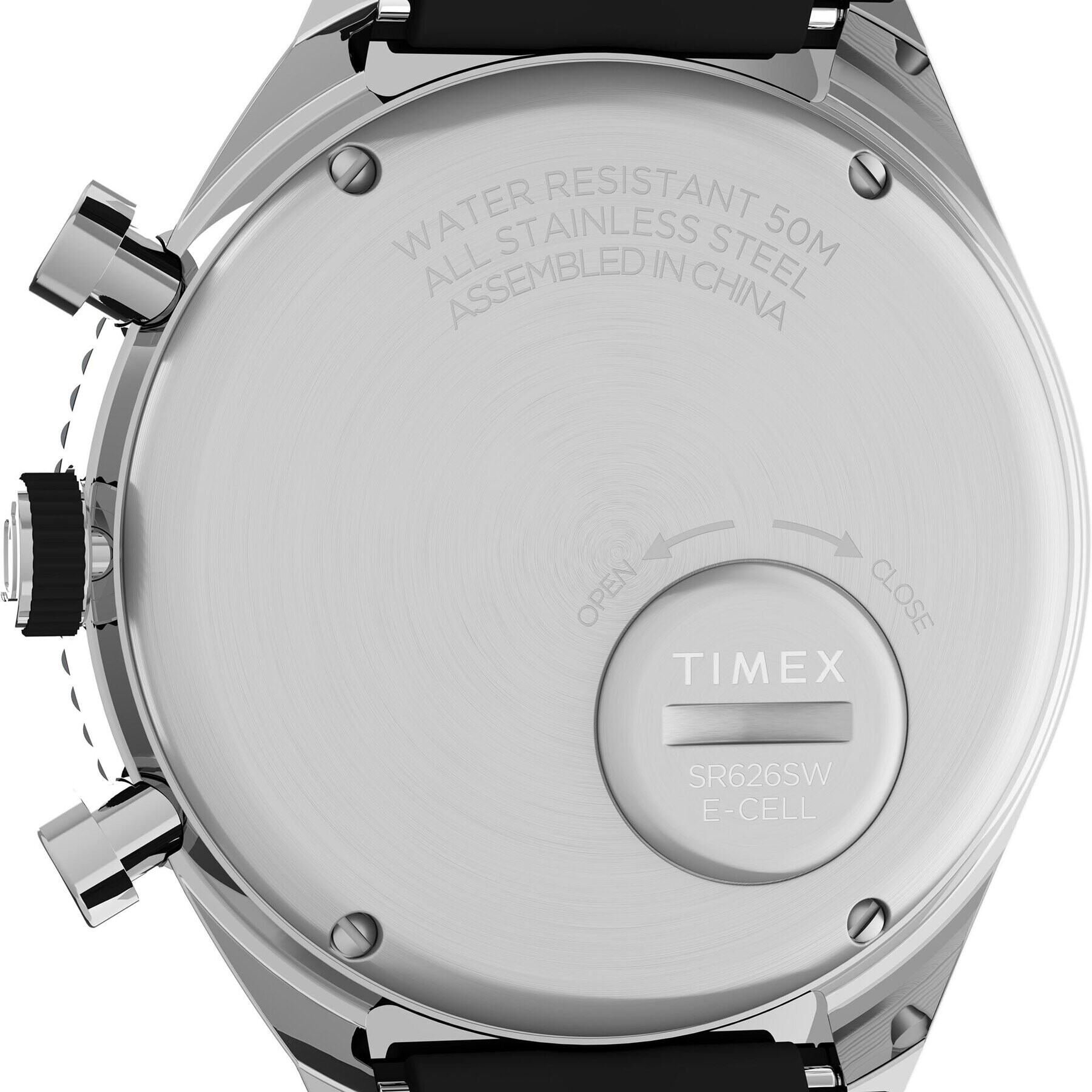 Timex Ceas Q Three Time Zone Chronograph TW2V70000 Negru - Pled.ro