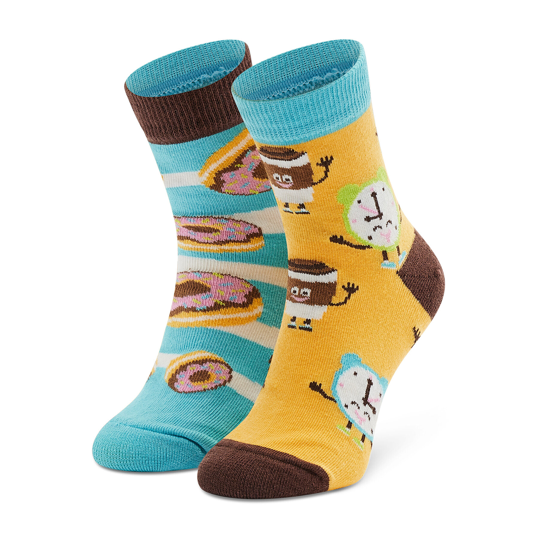 Todo Socks Șosete Lungi pentru Copii Donut Heaven Albastru - Pled.ro