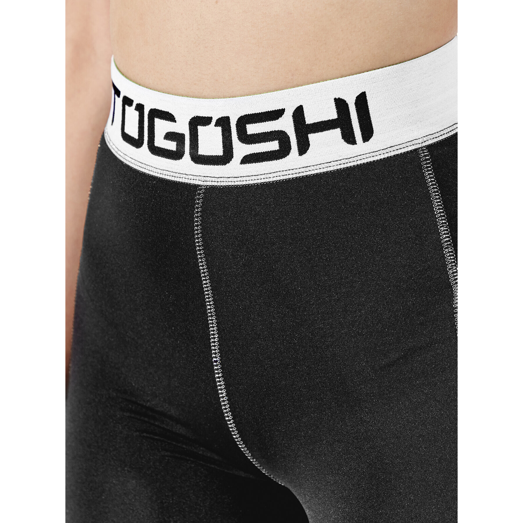 Togoshi Colanți TG22-LEGD003 Negru Skinny Fit - Pled.ro