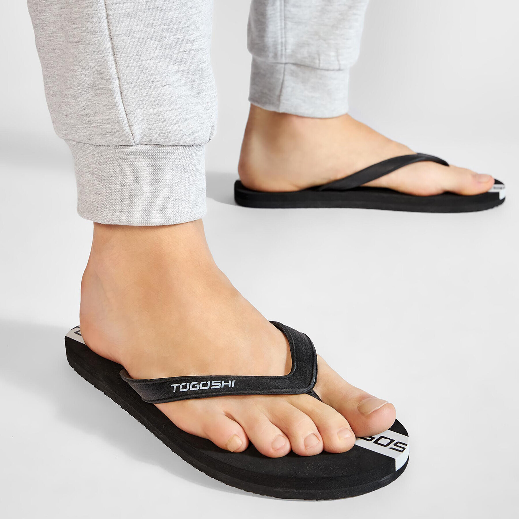 Togoshi Flip flop TG-20-04-000176 Negru - Pled.ro