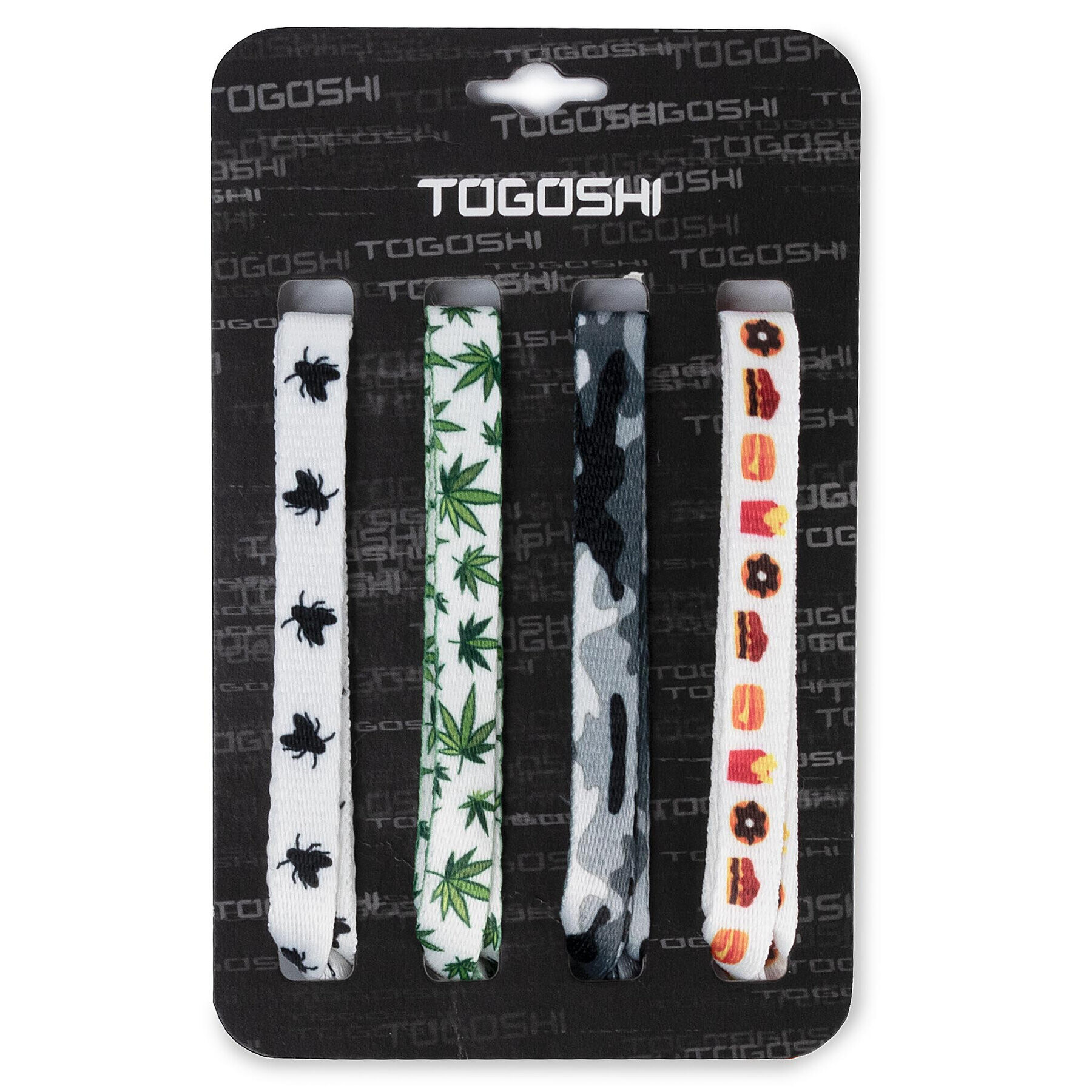 Togoshi Set șireturi pentru pantofi TG-LACES-120-4-MEN-007 Colorat - Pled.ro