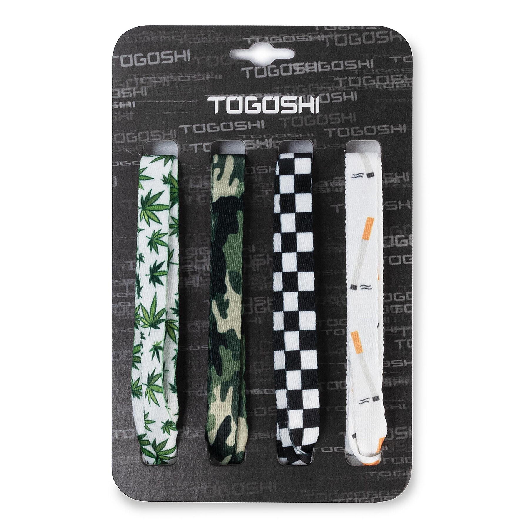 Togoshi Set șireturi pentru pantofi TG-LACES-120-4-MEN-008 Verde - Pled.ro