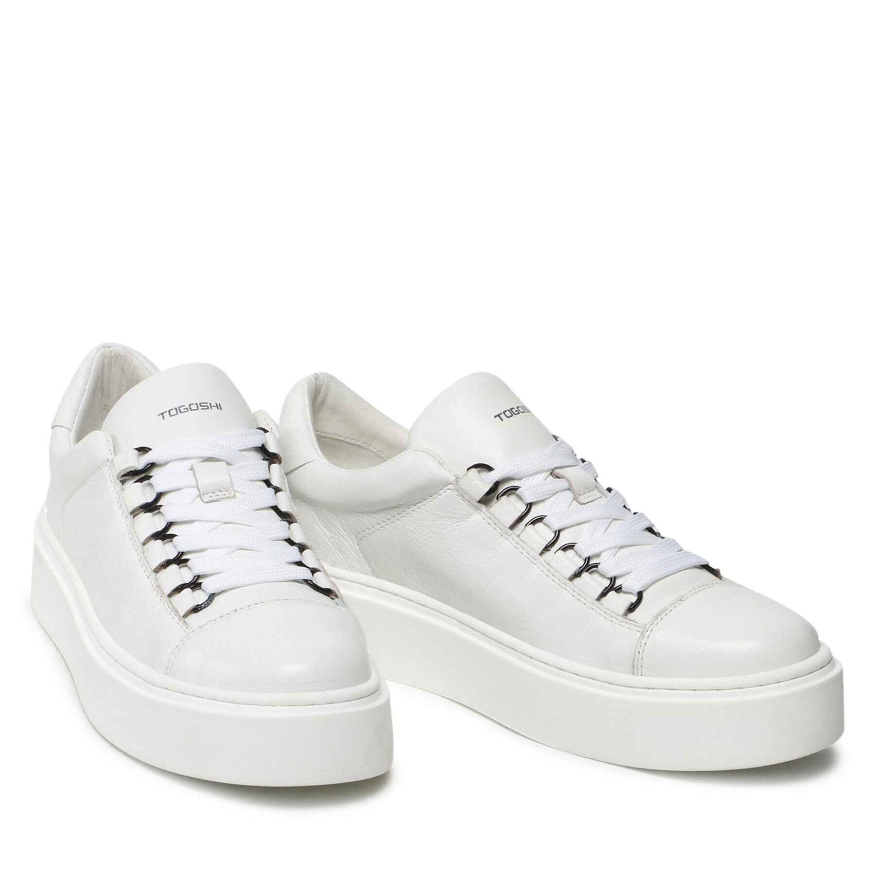 Togoshi Sneakers WI16-CHANTAL-02 Alb - Pled.ro