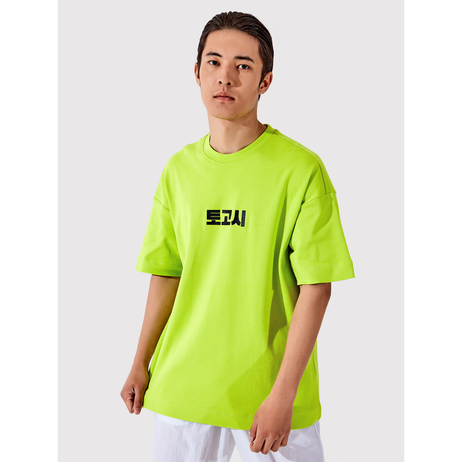 Togoshi Tricou Unisex TG22-TSM002 Verde Oversize - Pled.ro