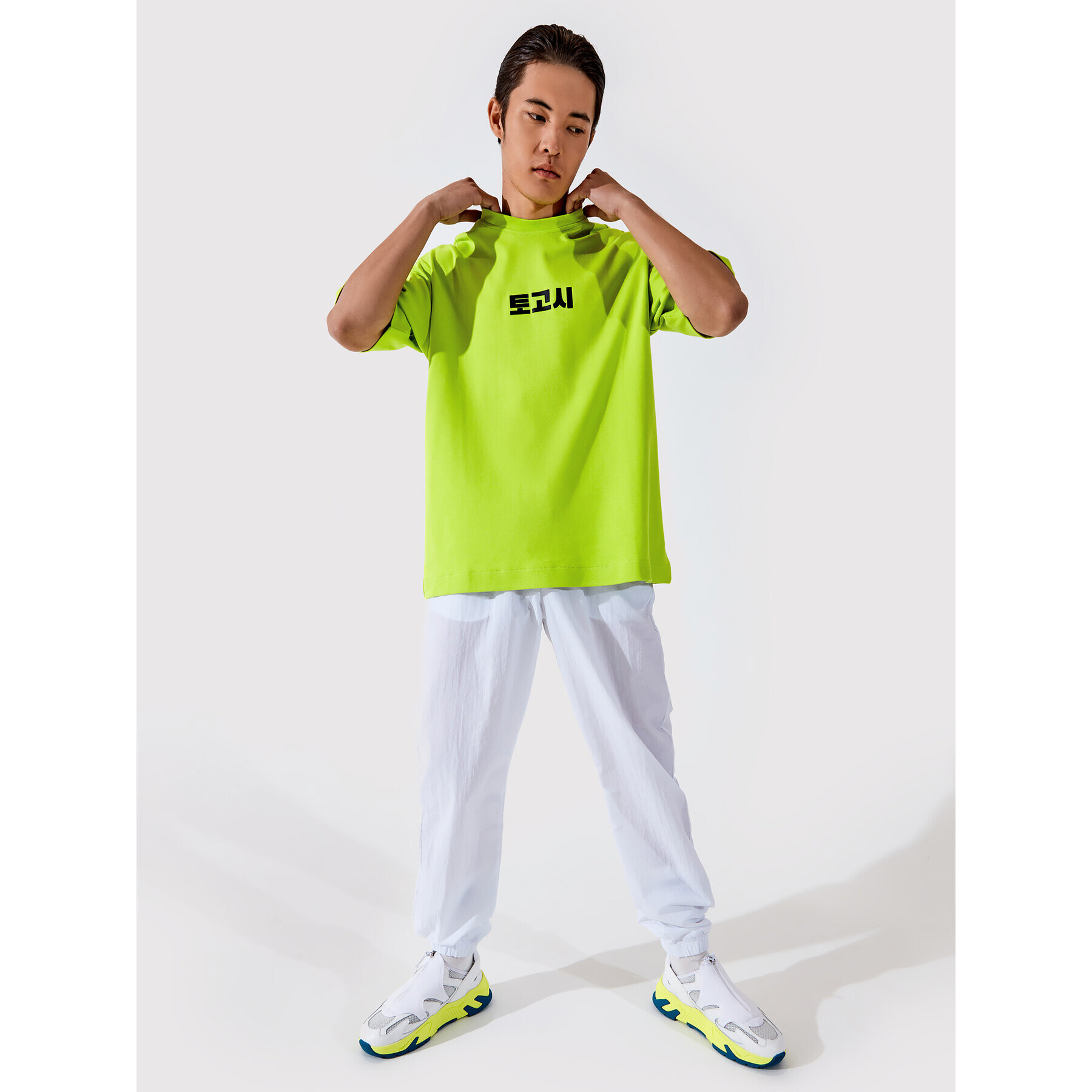 Togoshi Tricou Unisex TG22-TSM002 Verde Oversize - Pled.ro