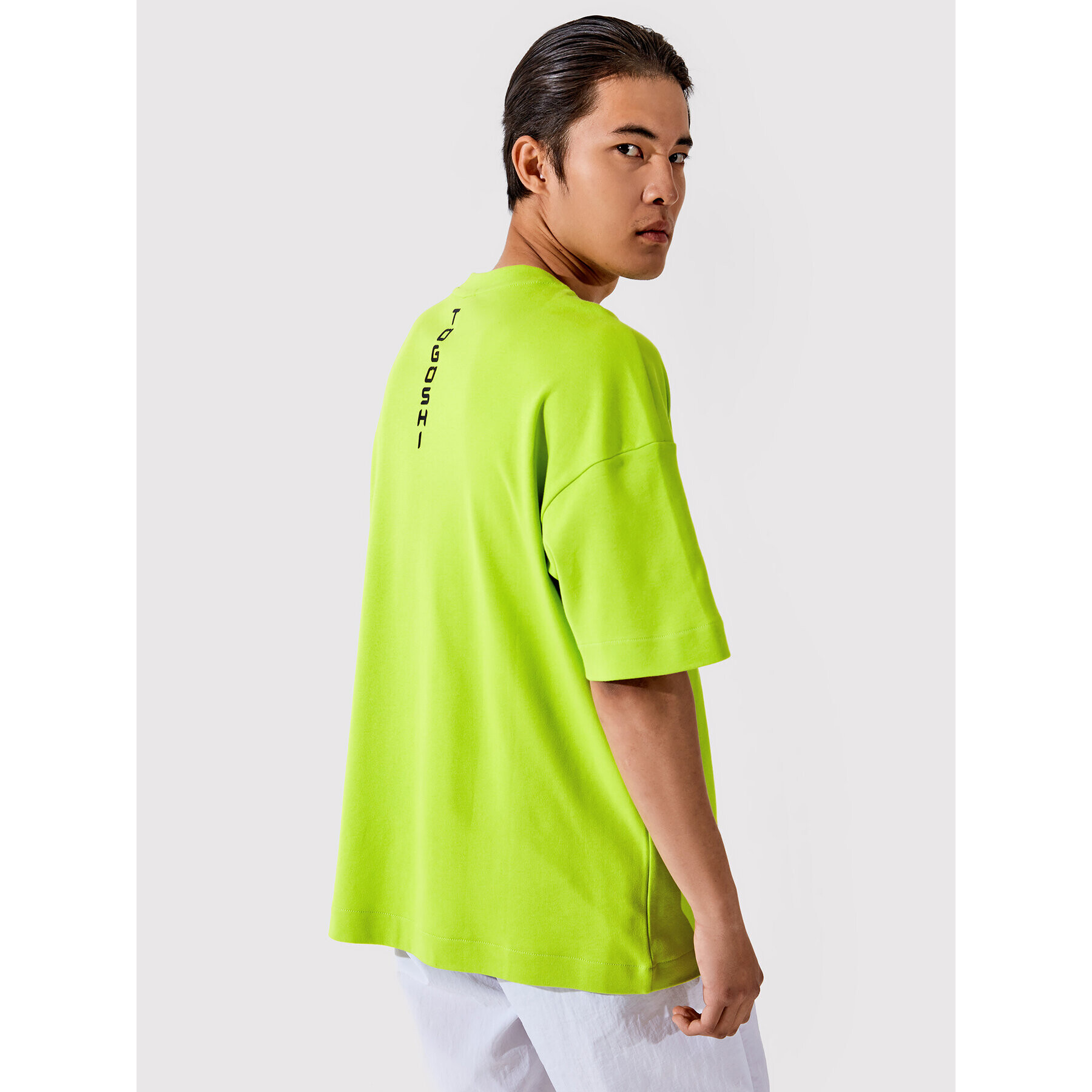 Togoshi Tricou Unisex TG22-TSM002 Verde Oversize - Pled.ro