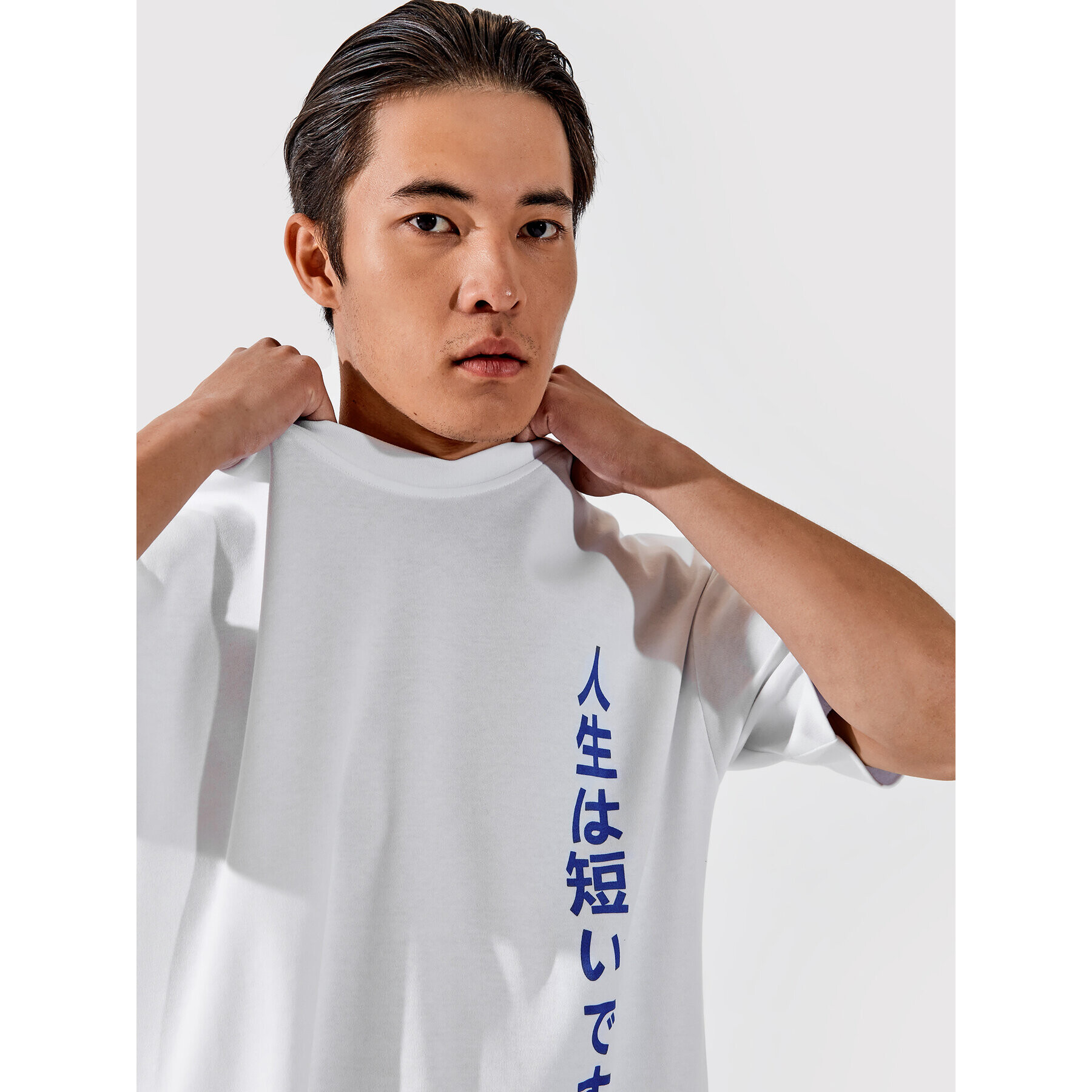 Togoshi Tricou Unisex TG22-TSM004 Alb Oversize - Pled.ro