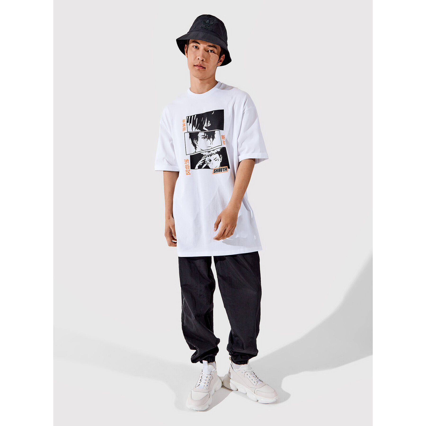 Togoshi Tricou Unisex TG22-TSM010 Alb Oversize - Pled.ro