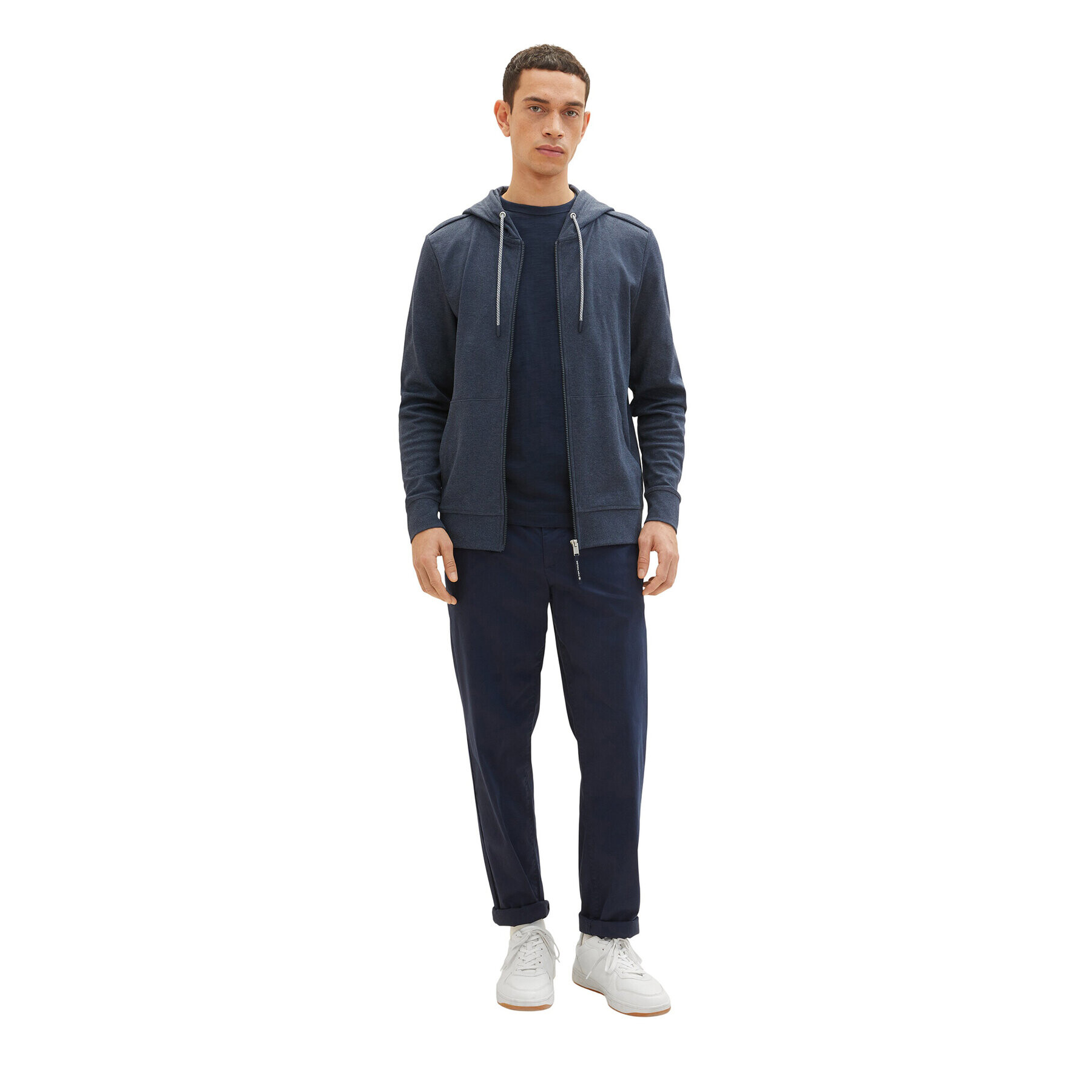 Tom Tailor Bluză 1035644 Bleumarin Regular Fit - Pled.ro