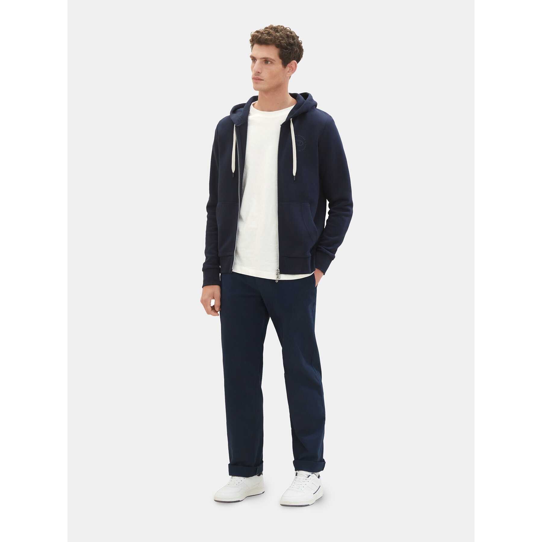 Tom Tailor Bluză 1037814 Bleumarin Regular Fit - Pled.ro